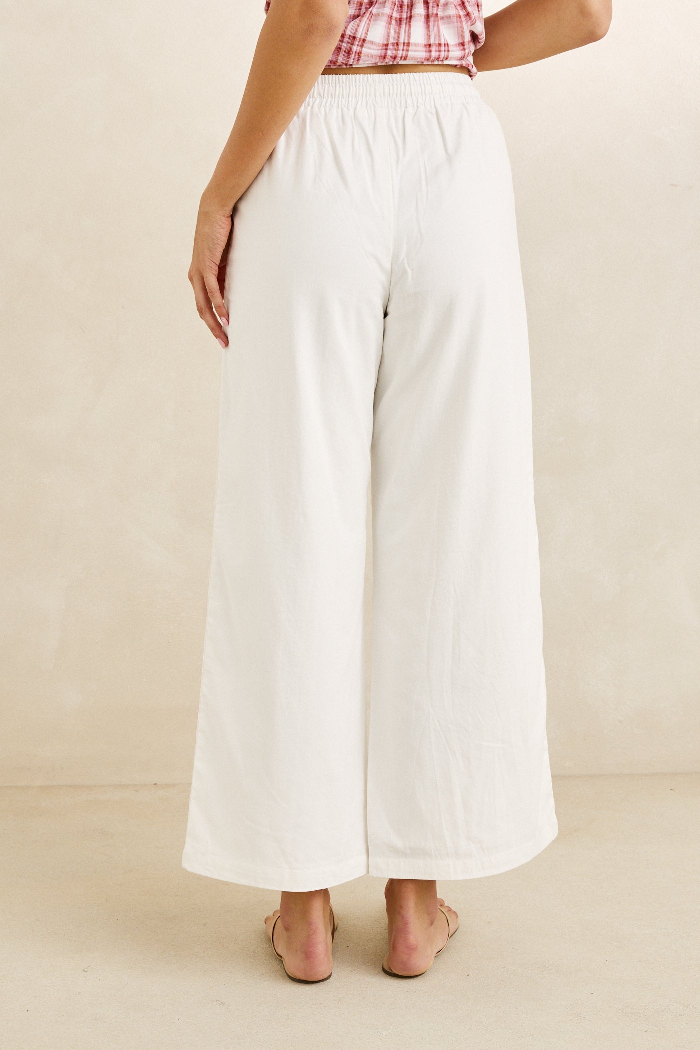 Rhythm Annabelle Lace Trim Beach Pant