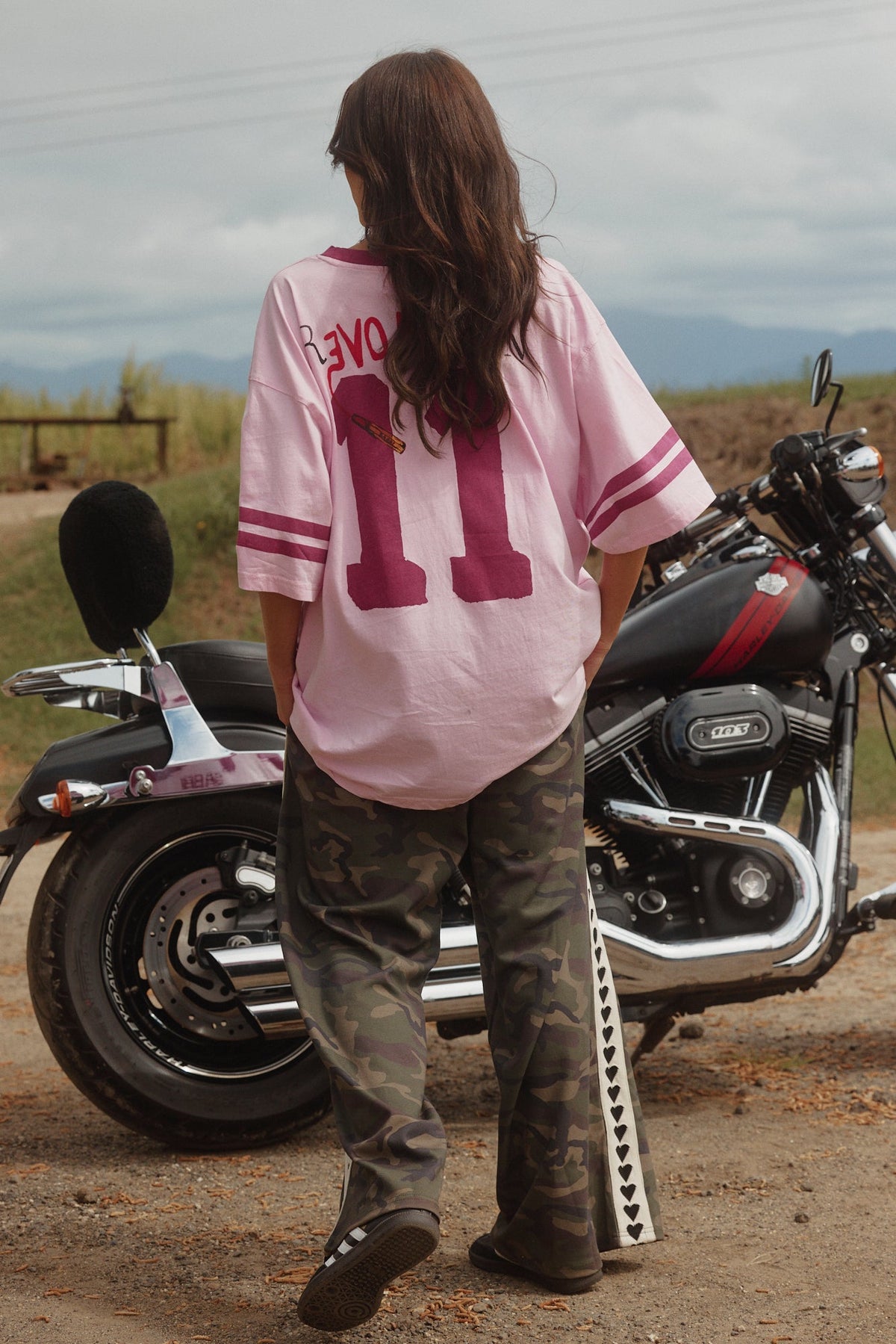 Sabbi The Raving Heart Pants in Camo