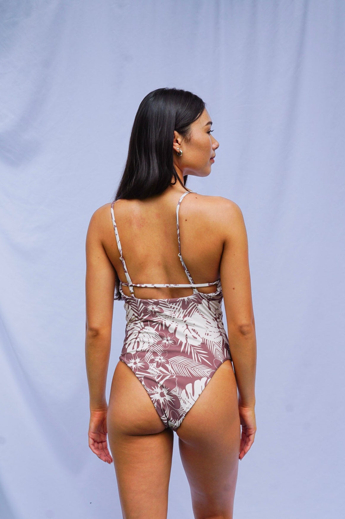 Golden Trip Rio One Piece in Plumeria Palm