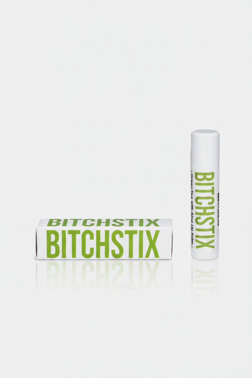 BitchStix Matcha & Aloe Organic Lip Balm | Bikinibird