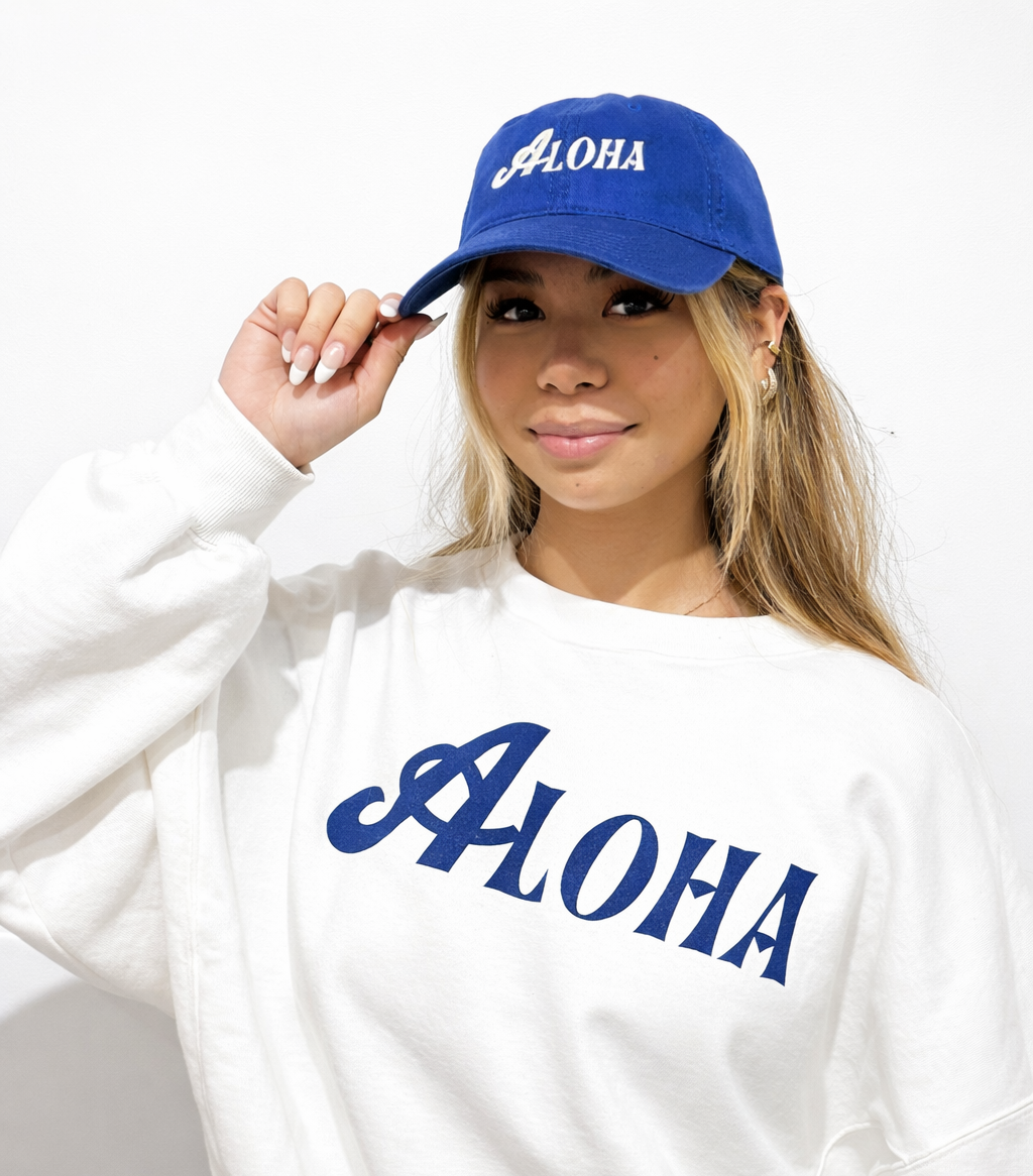 Golden Trip ALOHA Embroidered Baseball Cap