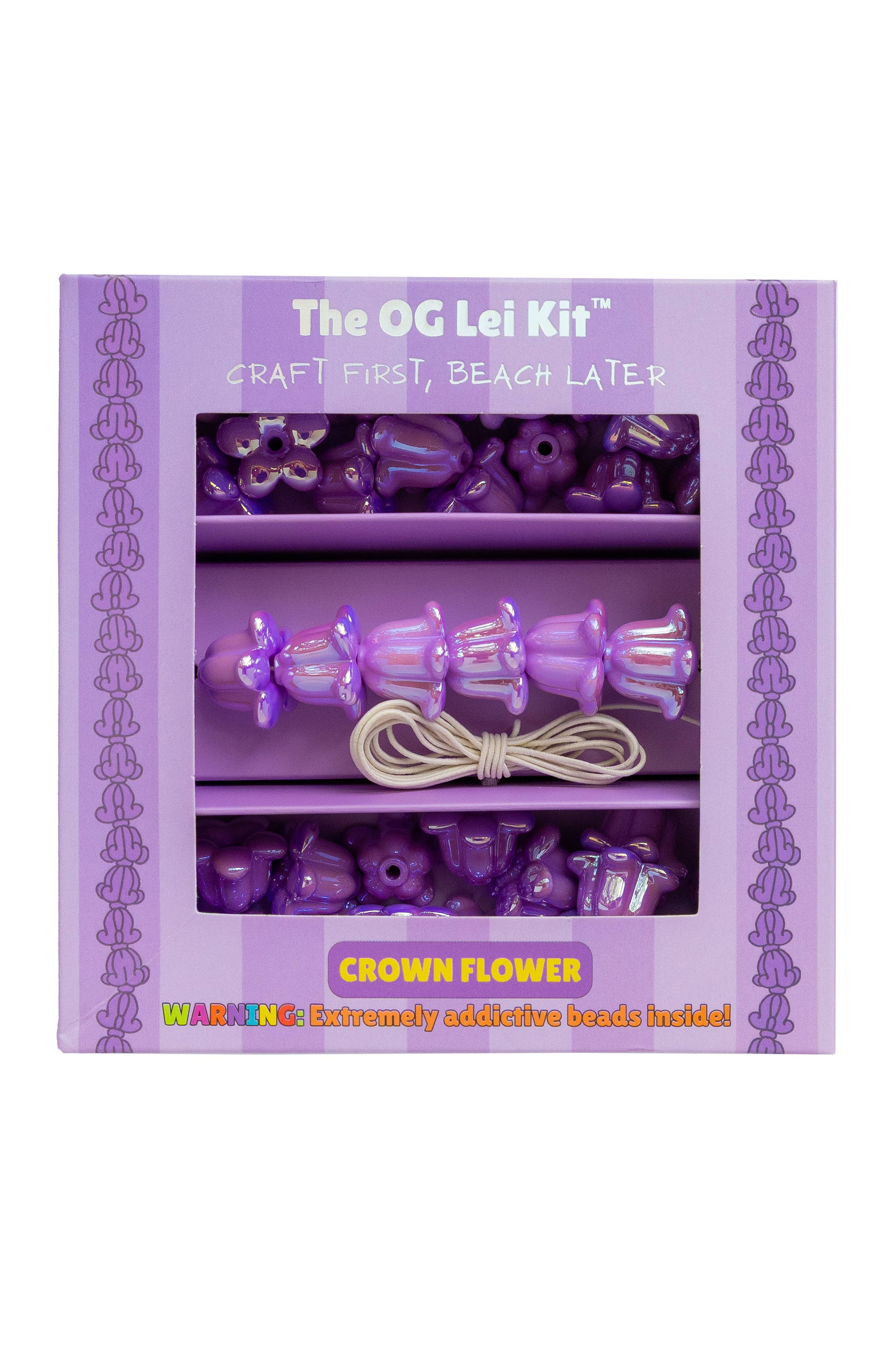 The OG Lei Kit™ - Crown Flower: Solid purple