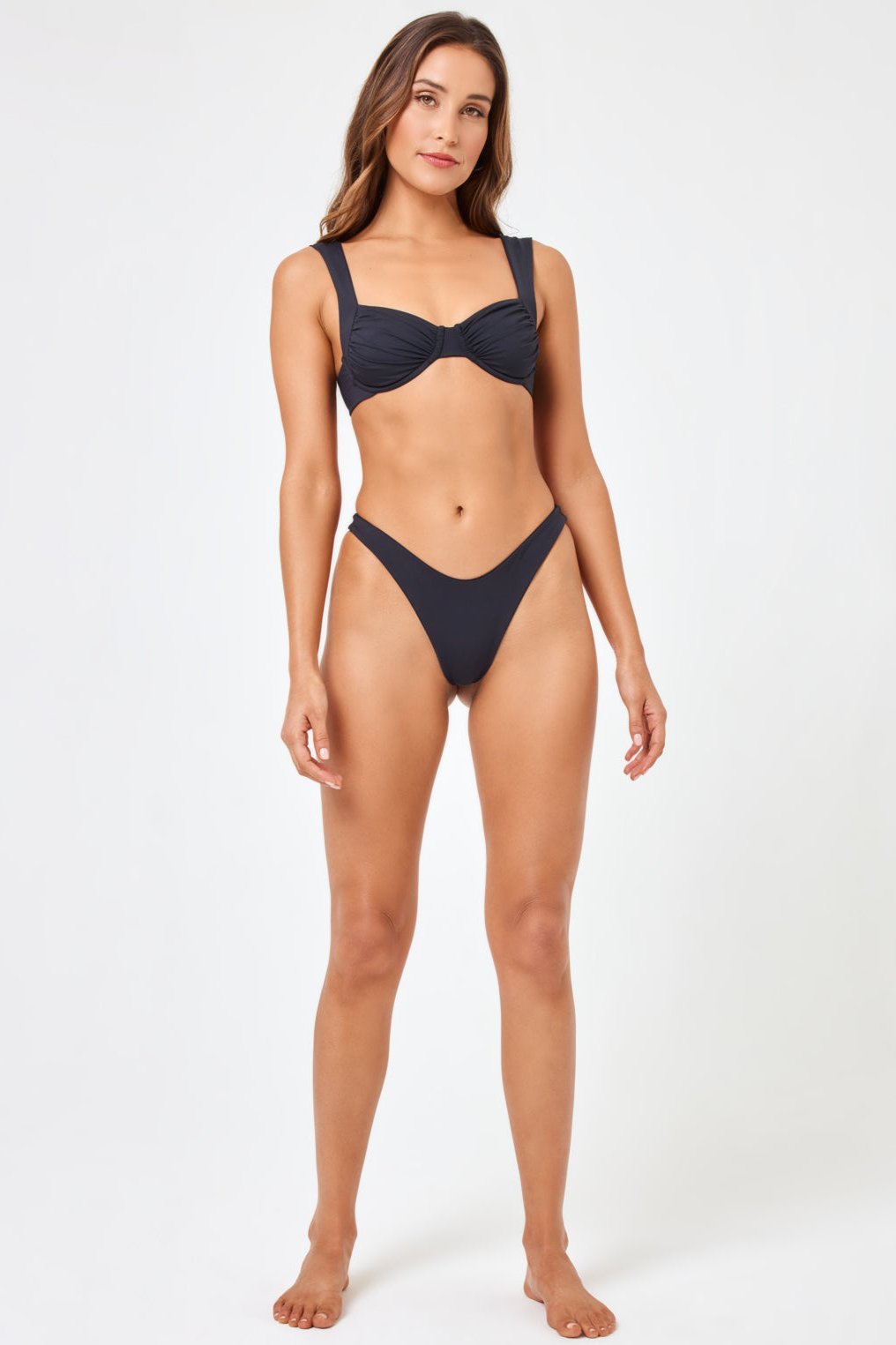 Cabana Bikini Bottom - Black
