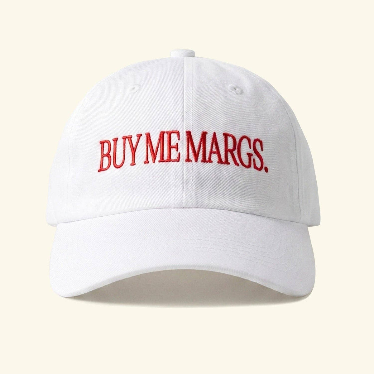 Motel Margarita Buy Me Margs Dad Hat in White