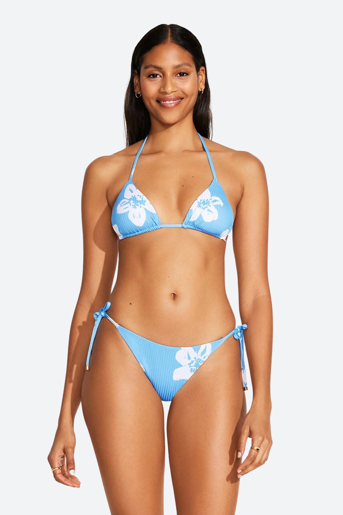 Vitamin A Elle Adjustable Tie Side Bottom in Spring Bloom