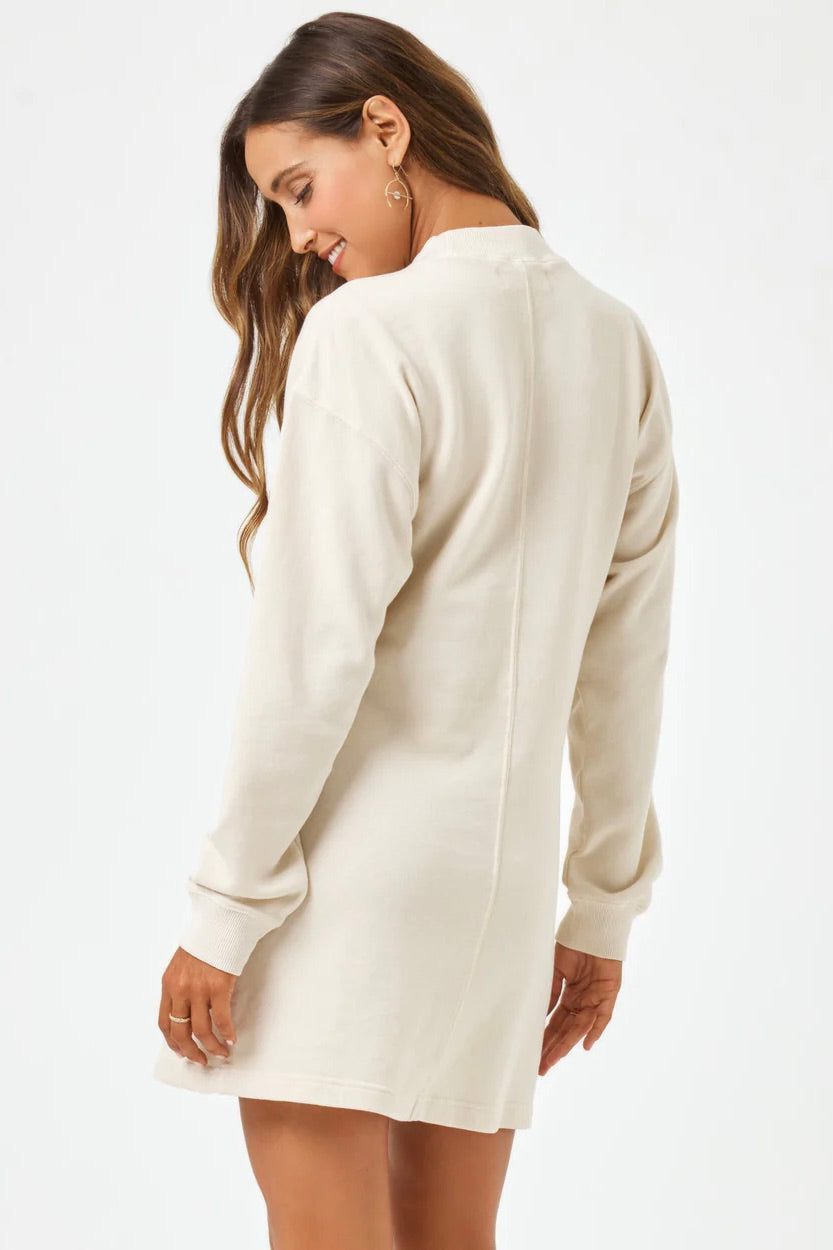 Asher Dress in Tapioca