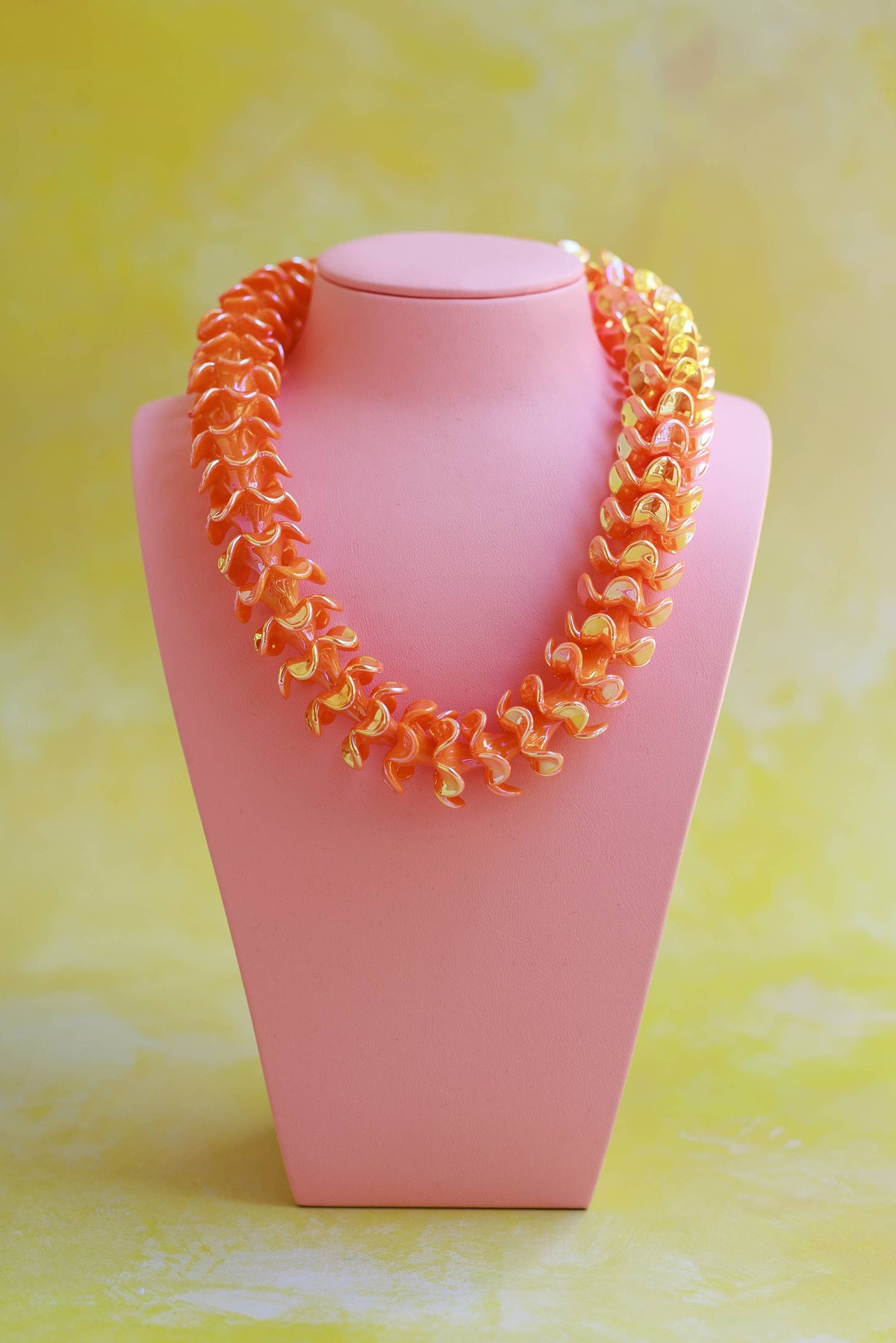 Kailua Beads The OG Lei Kit - Puakenikeni in Orange