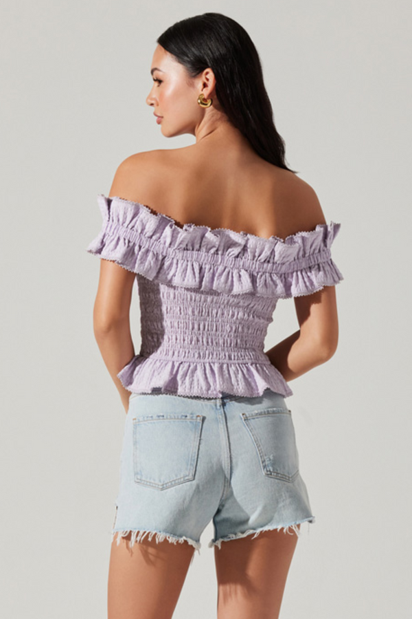 ASTR Foufette Top in Lilac