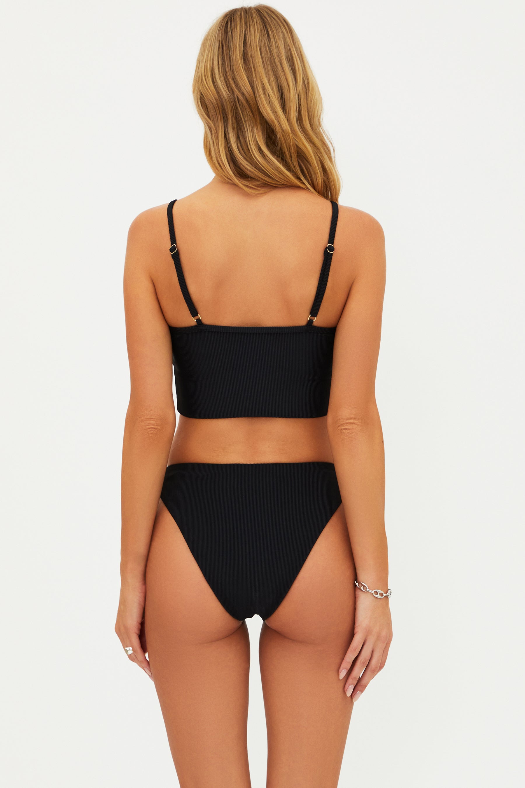 Beach Riot Elara Top in Black