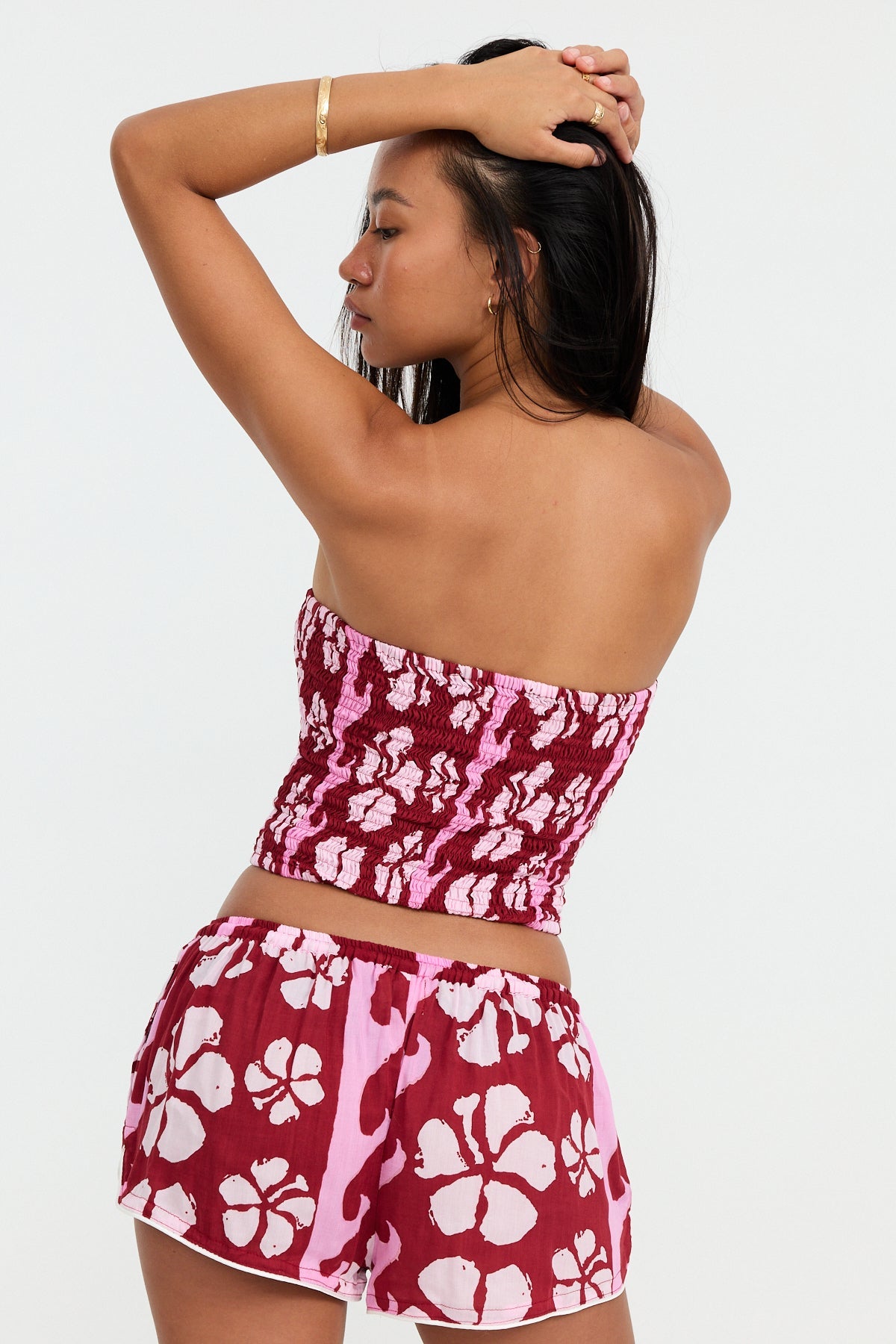 Benoa Swim Namika Tube Top in Papeete