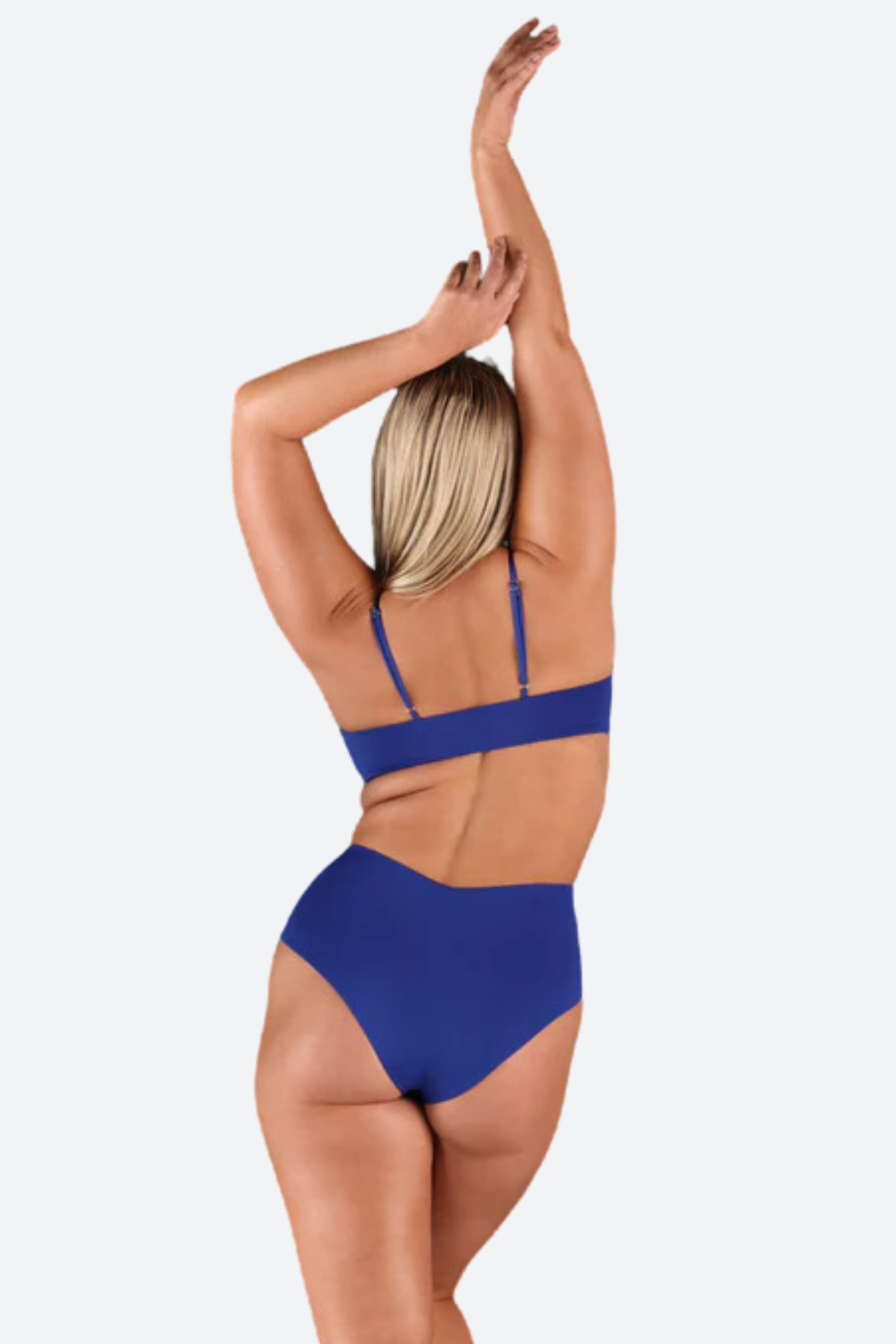 Bromelia Swimwear - Vivianne Bikini Bottoms in Cobalto - Back View | BikiniBird