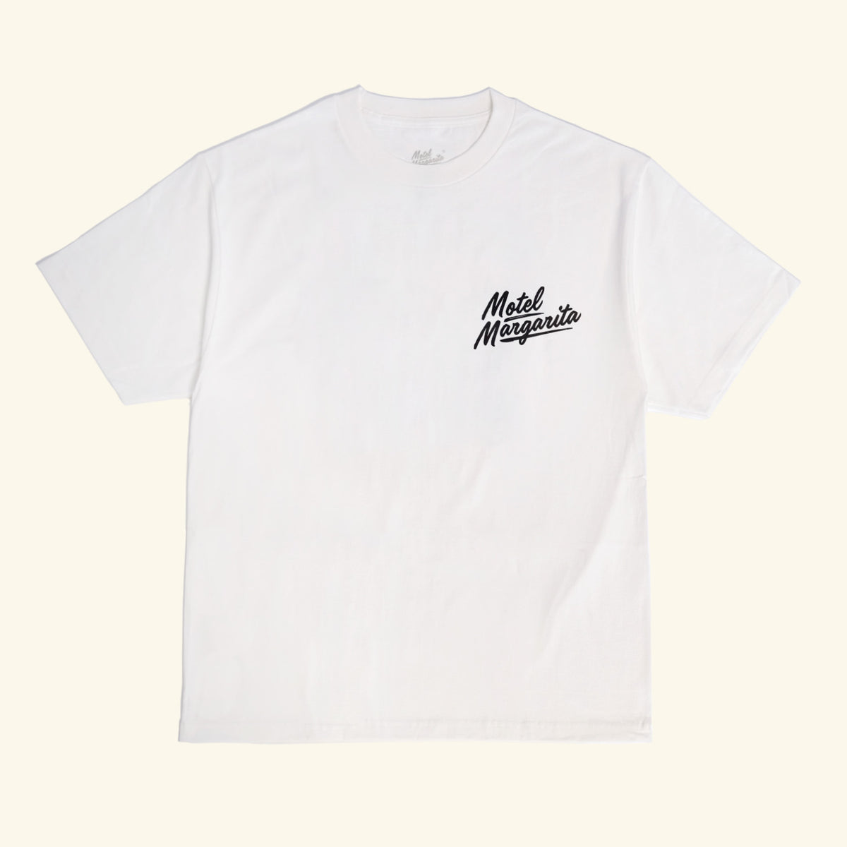 Motel Margarita 1 Million Tee in White - Front View | BikiniBird