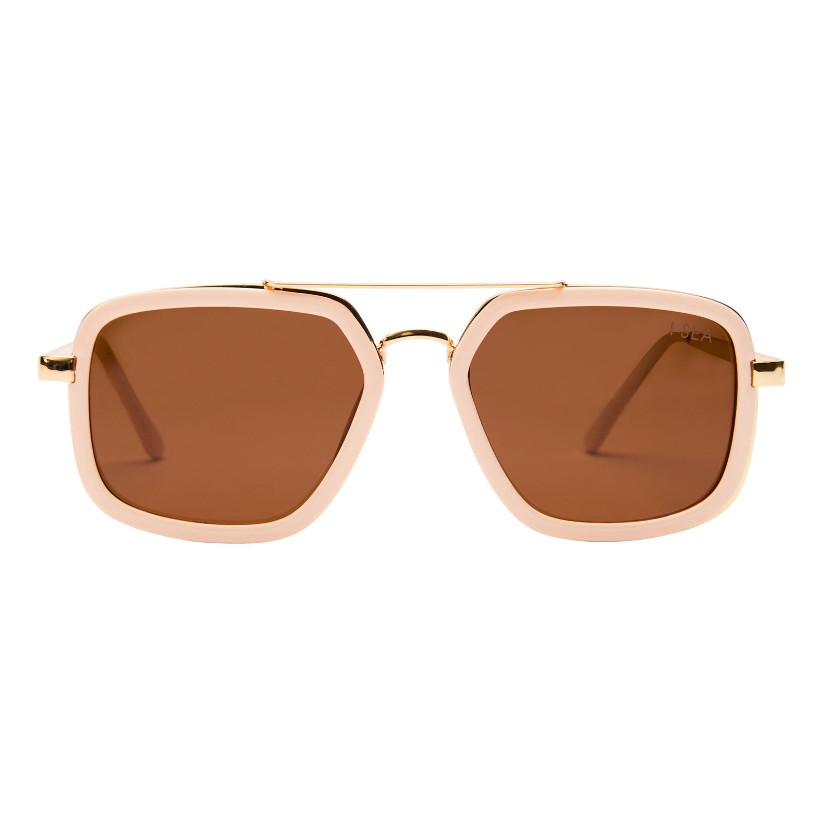 I-SEA Cruz in Cream/Brown Polarized Lens