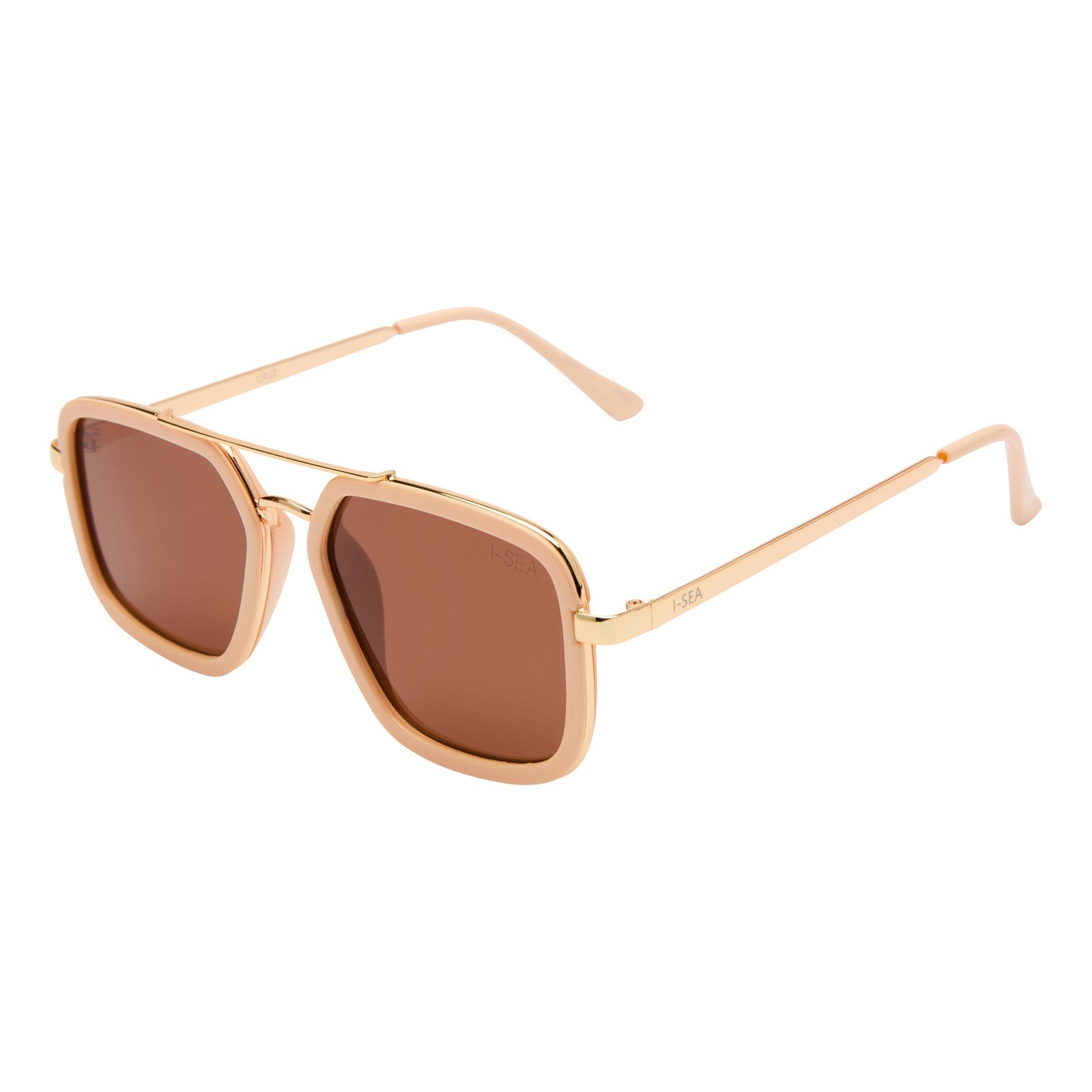 I-SEA Cruz in Cream/Brown Polarized Lens