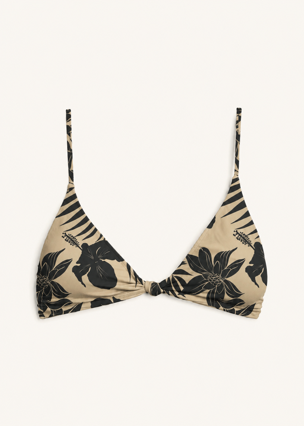 MAI Knot Top in Tan Oasis