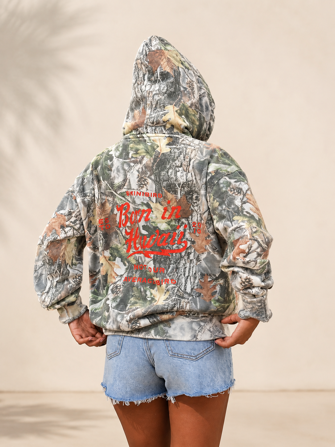 Bikinibird Special Hoodie in Camo