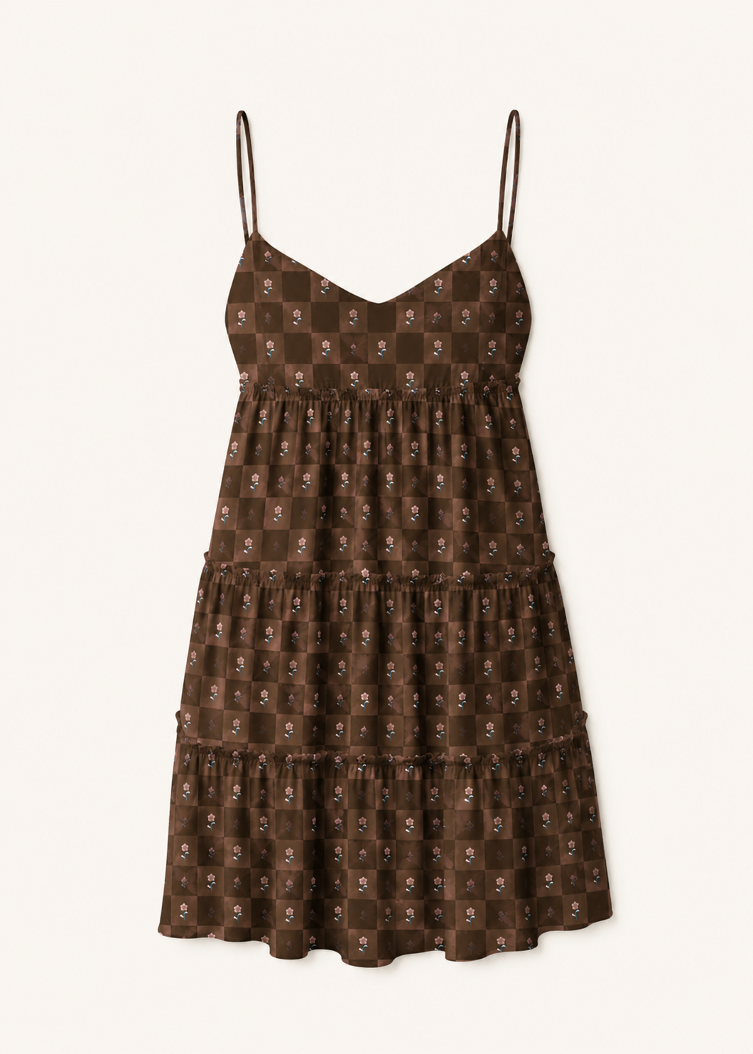 MAI Charlie Dress in Daisy Check