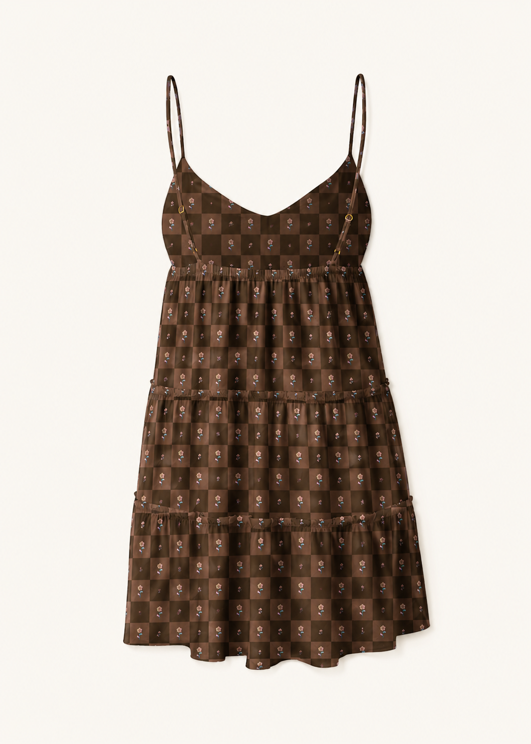 MAI Charlie Dress in Daisy Check
