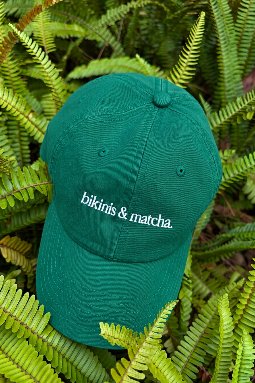 Bikinibird x Maui Matcha Dad Cap