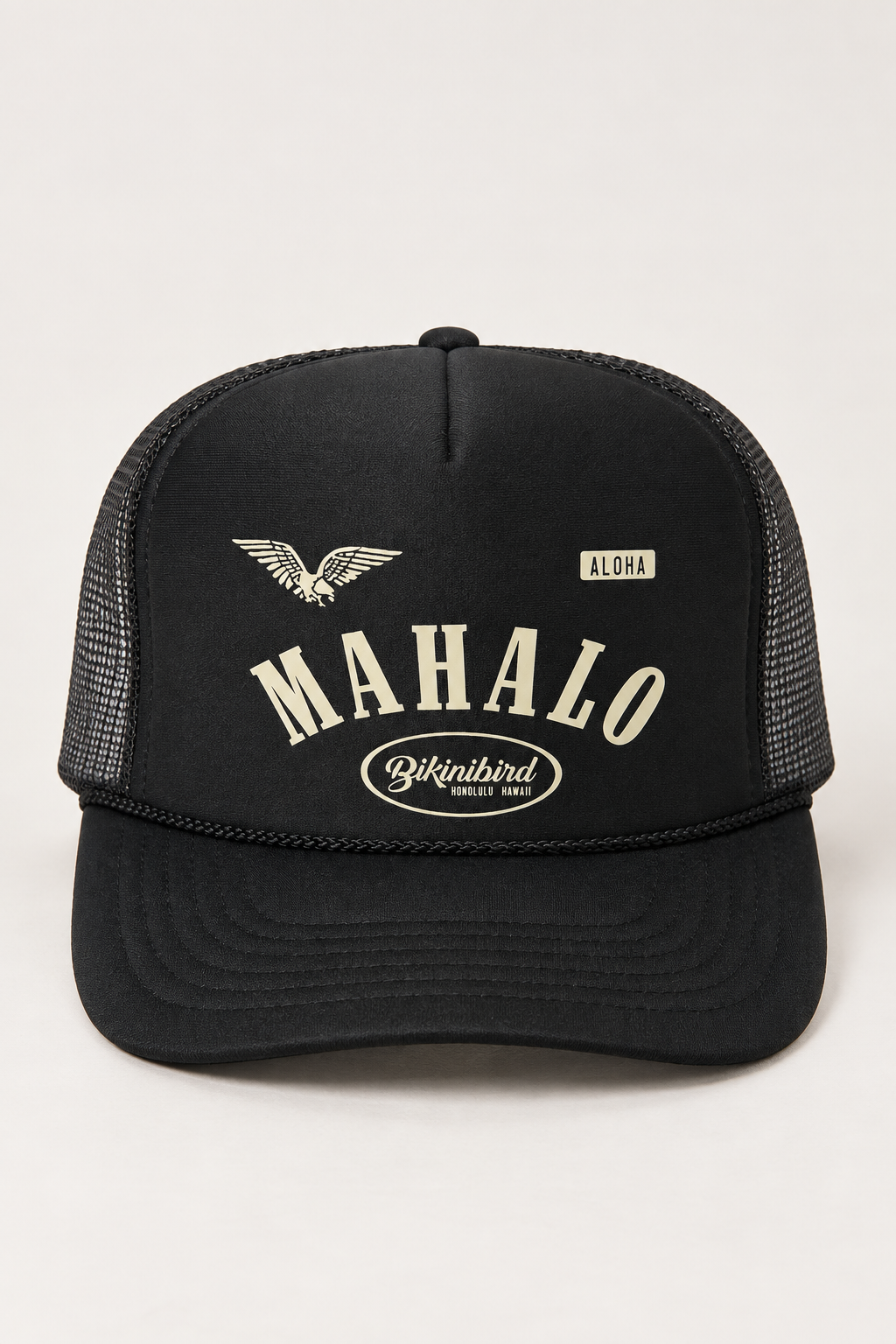 Bikinibird Moto Trucker in Black