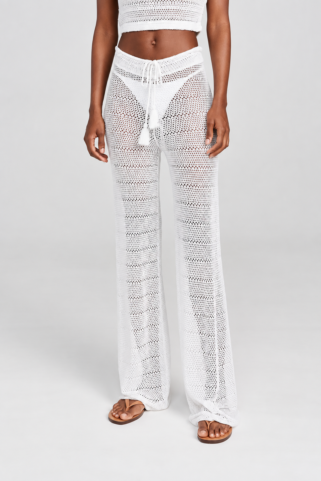 PQ Swim Bree Boho Pant in White