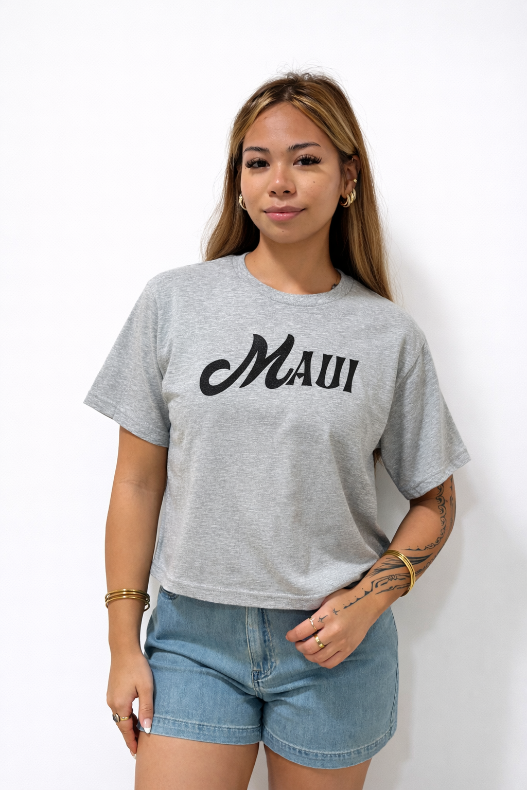 Bikinibird MAUI Jersey Boxy Tee