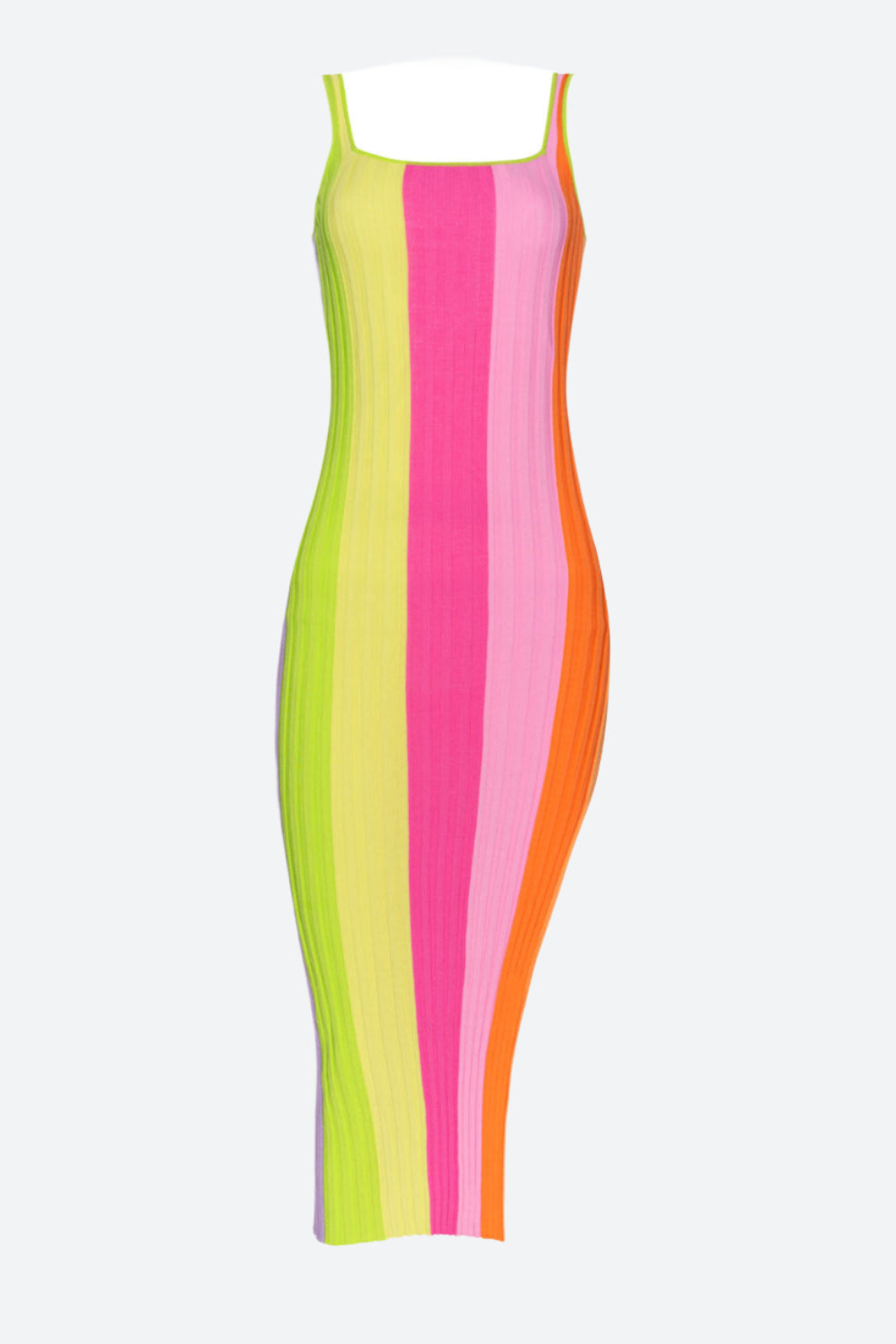 PQ Swim Piper Slit Dress in Clementine