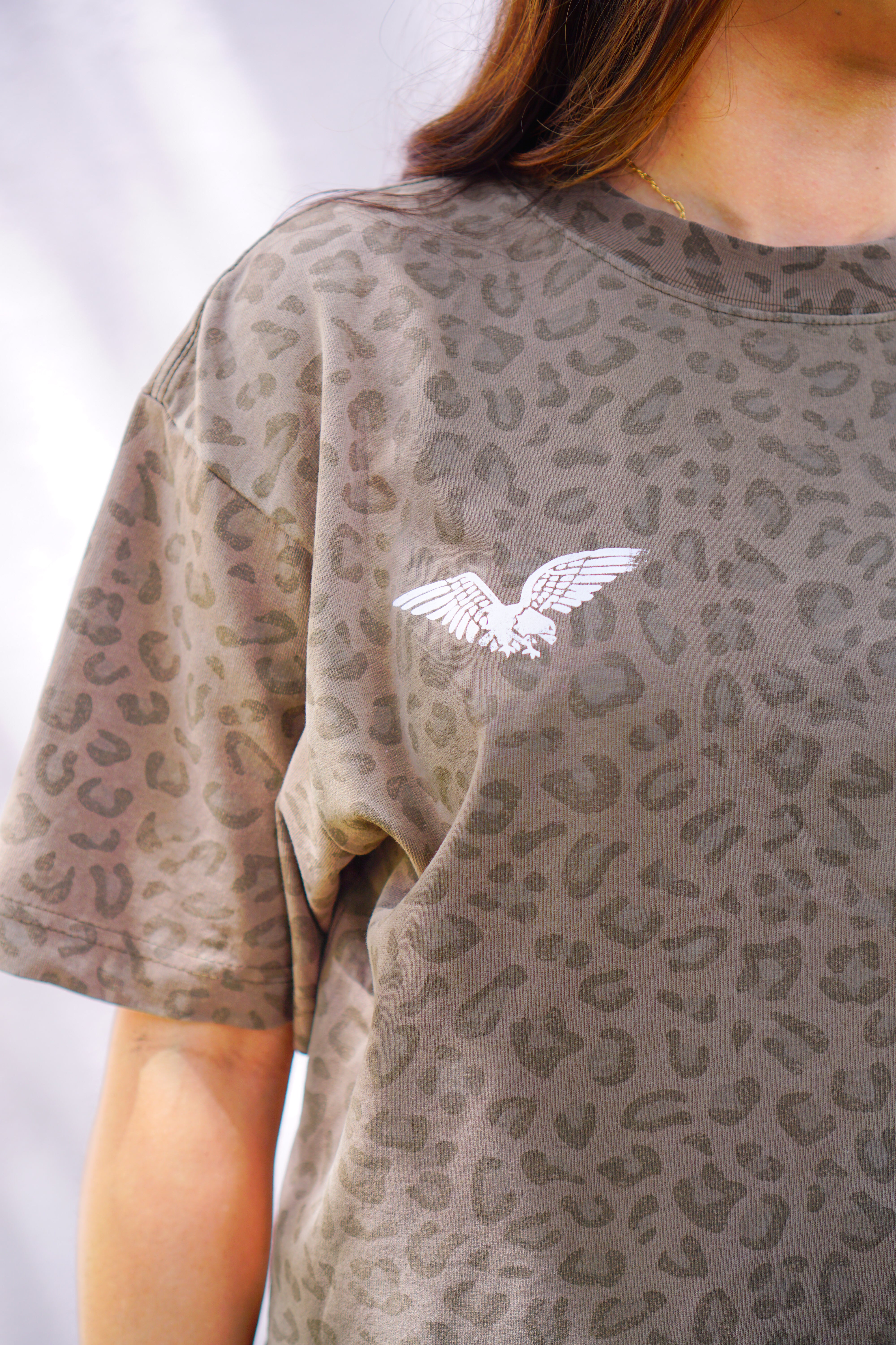 Bikinibird MAHALO MOTO Tee in Cheetah, additional view | Bikinibird