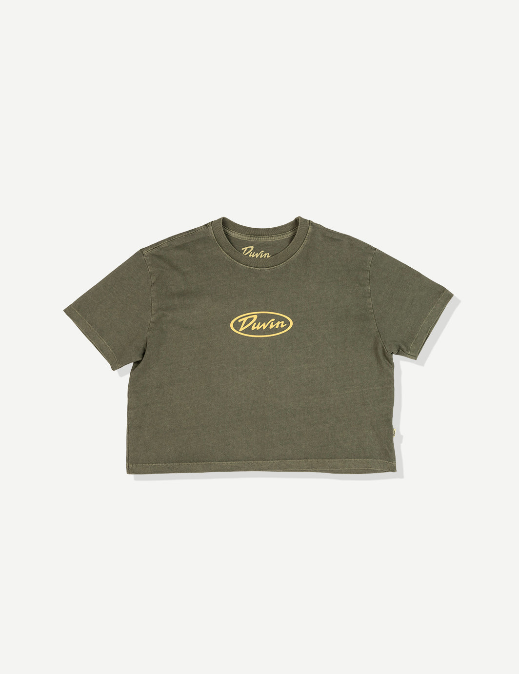 Duvin Oval Flower Crop Tee