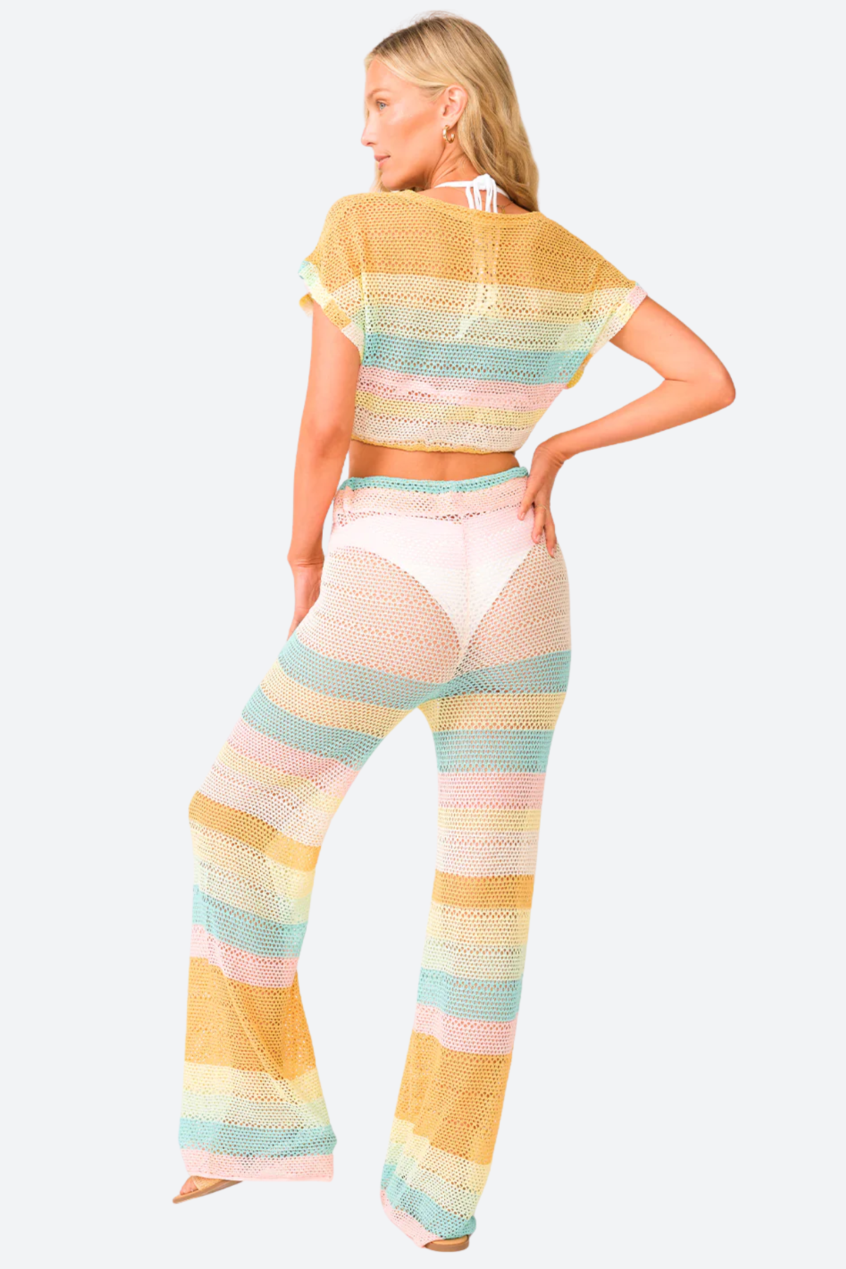 PQ Swim Bree Boho Pant in Floret