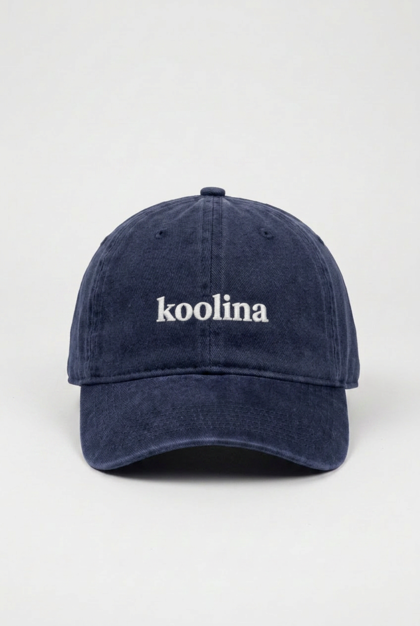 Bikinibird Koolina Dad Hat in Navy