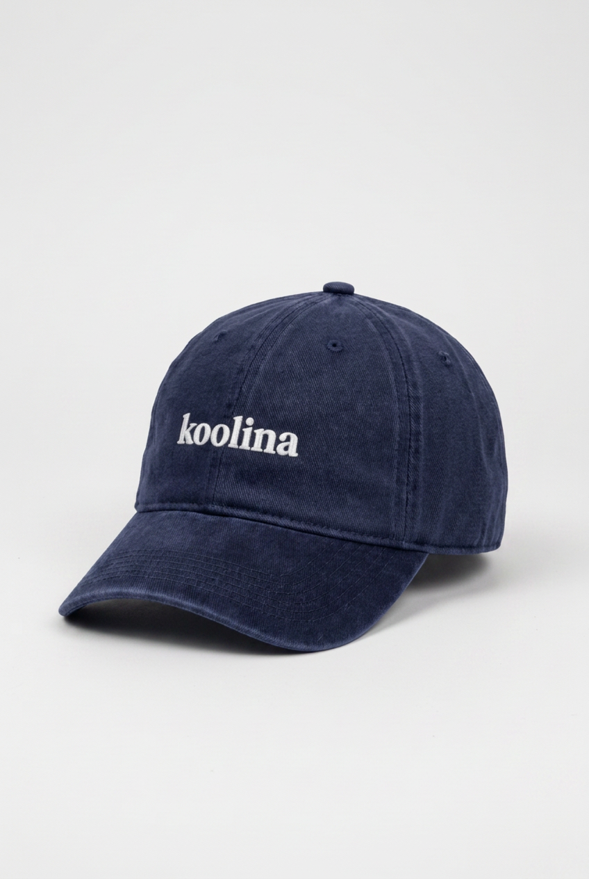 Bikinibird Koolina Dad Hat in Navy