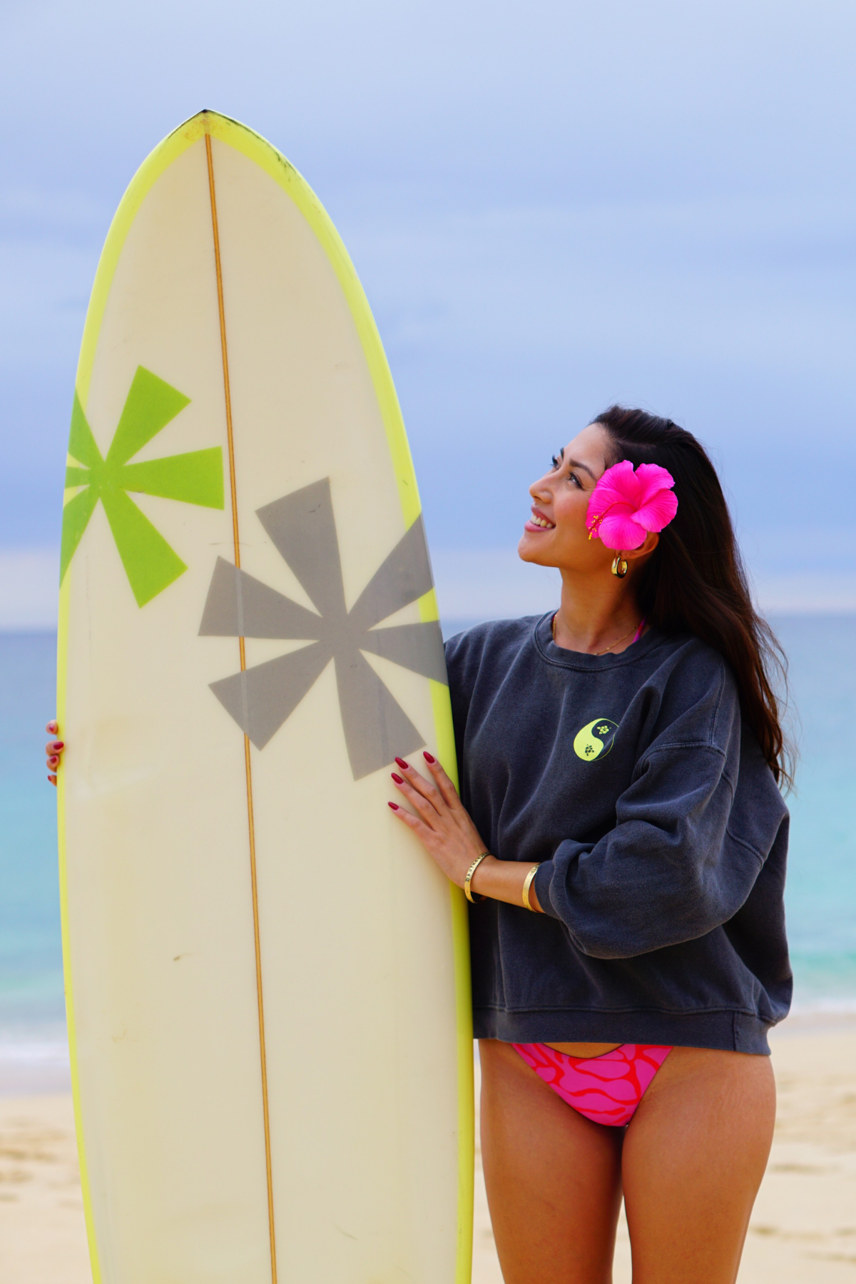 Bikinibird Yin Yang Crewneck Sweatshirt