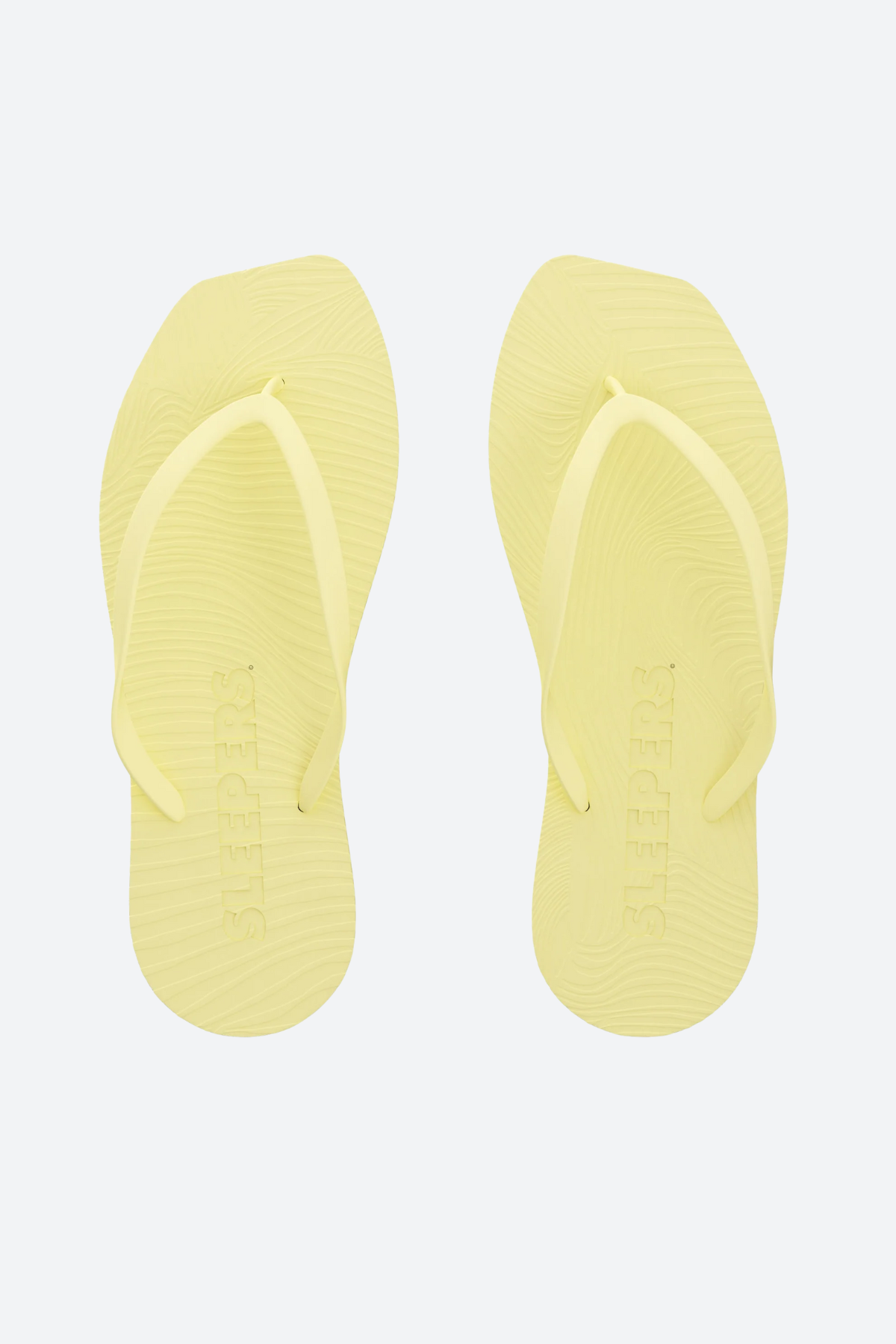Sleepers Tapered Flip Flop in Mellow Yellow