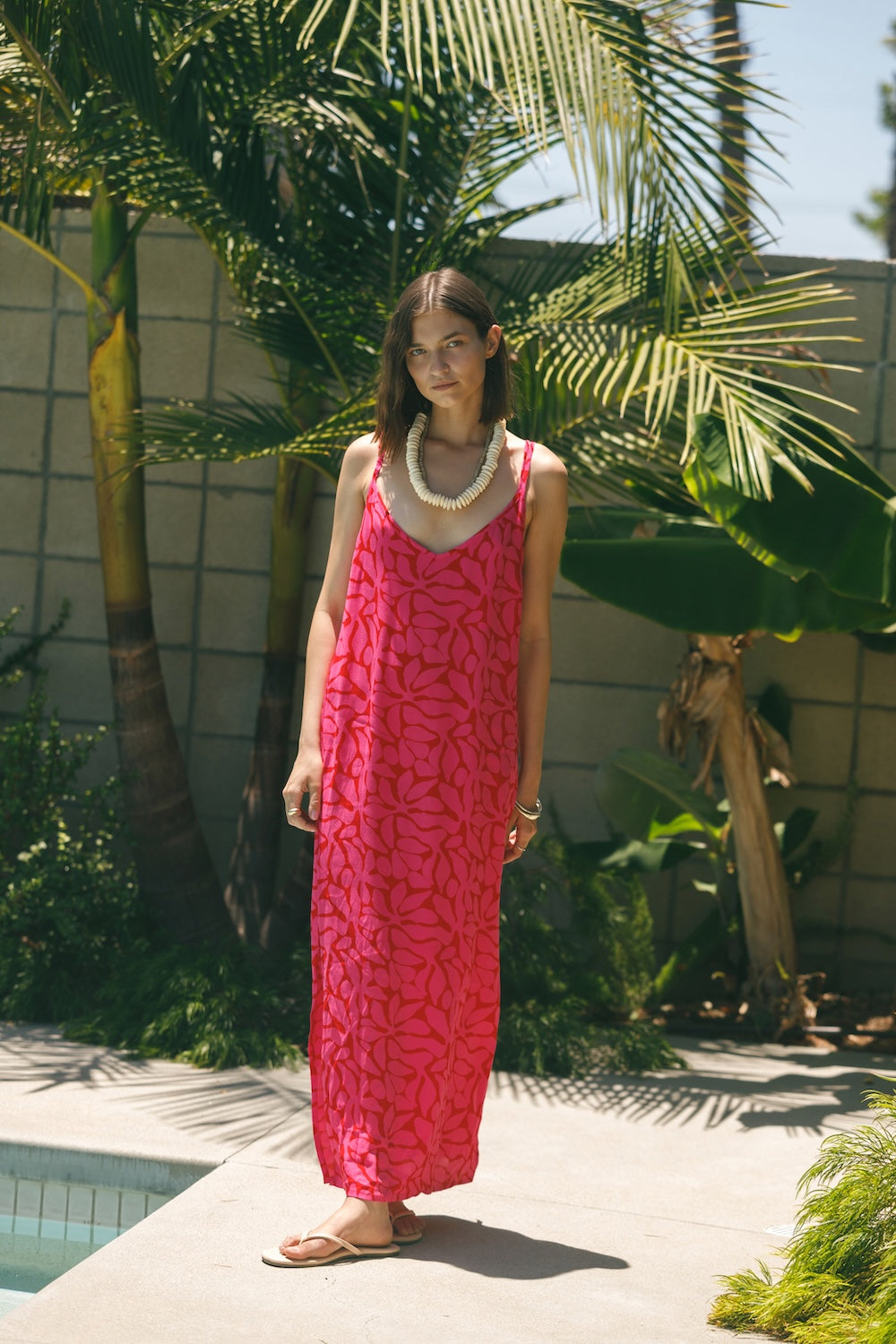 Golden Trip Muse Dress in Cali Tropic
