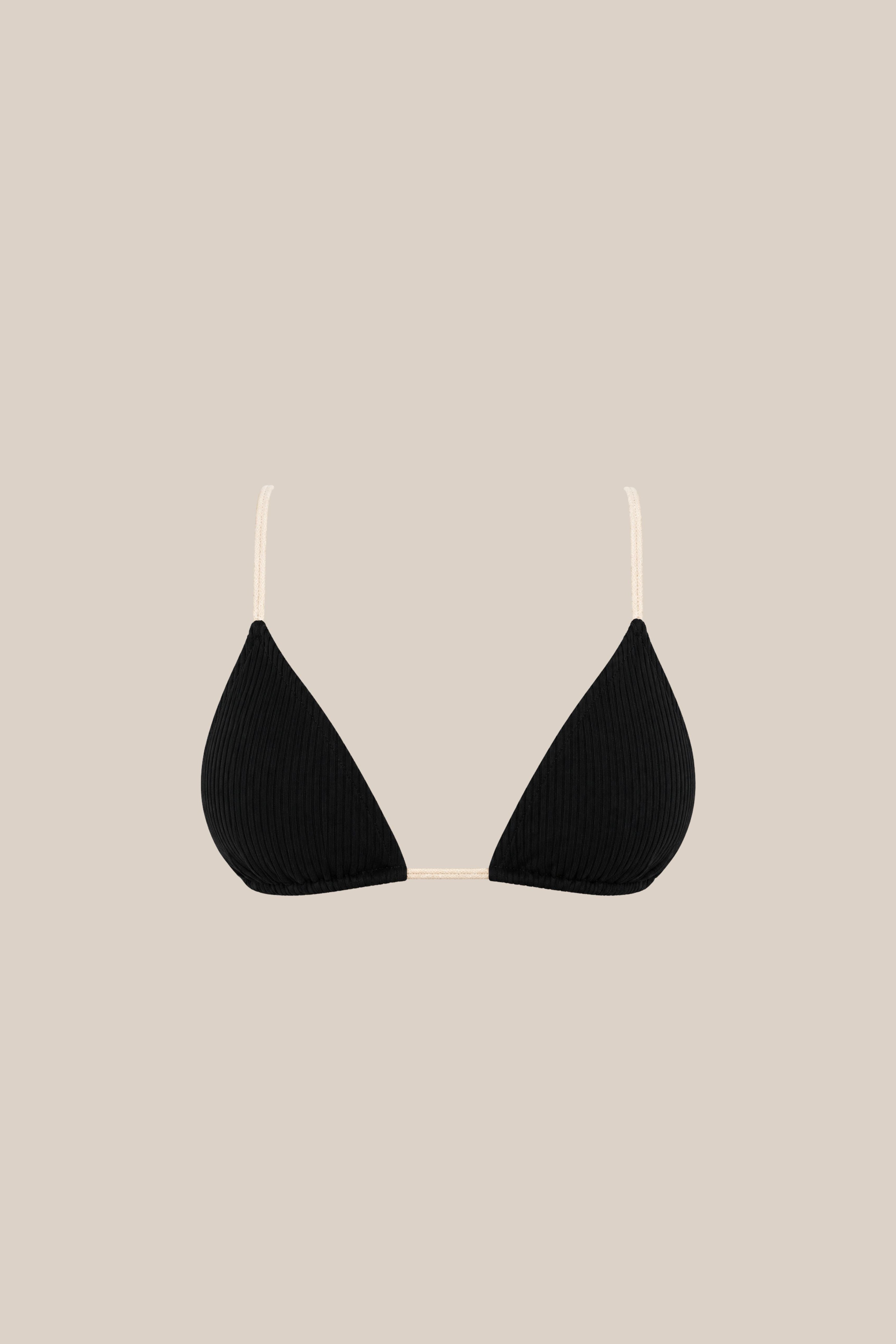 Laya Swim Lady Top in Black/Cream
