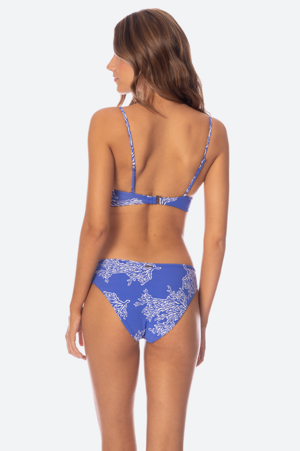 Maaji Coral Bliss Sublimity Bikini Bottom in Blue