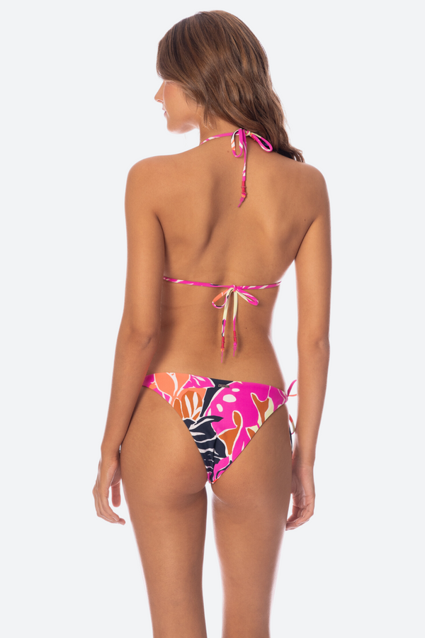 Maaji Jungle Reef Sunning Bikini Bottom in Pink