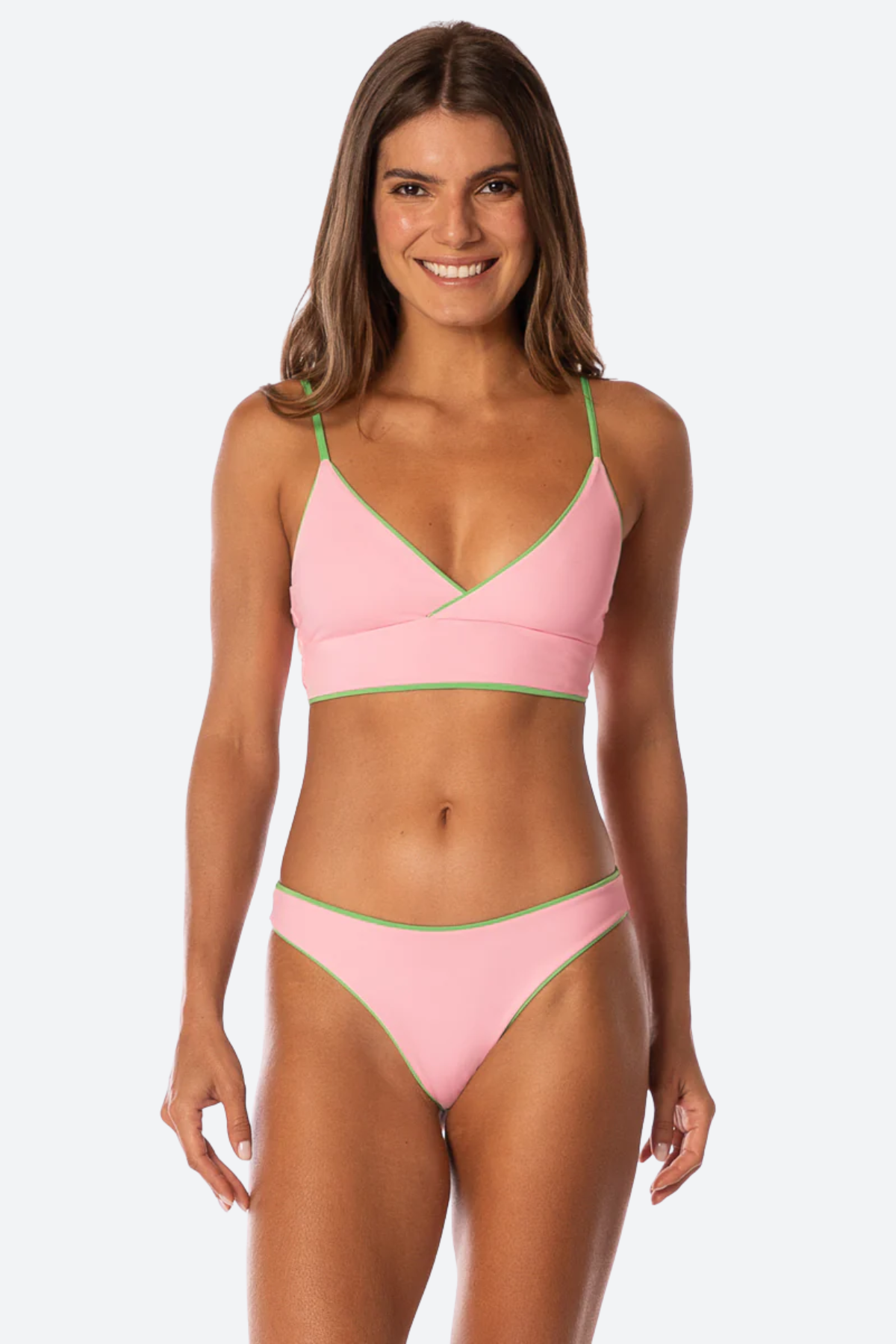 Maaji Sublimity Bikini Bottom in Emerald Brocade