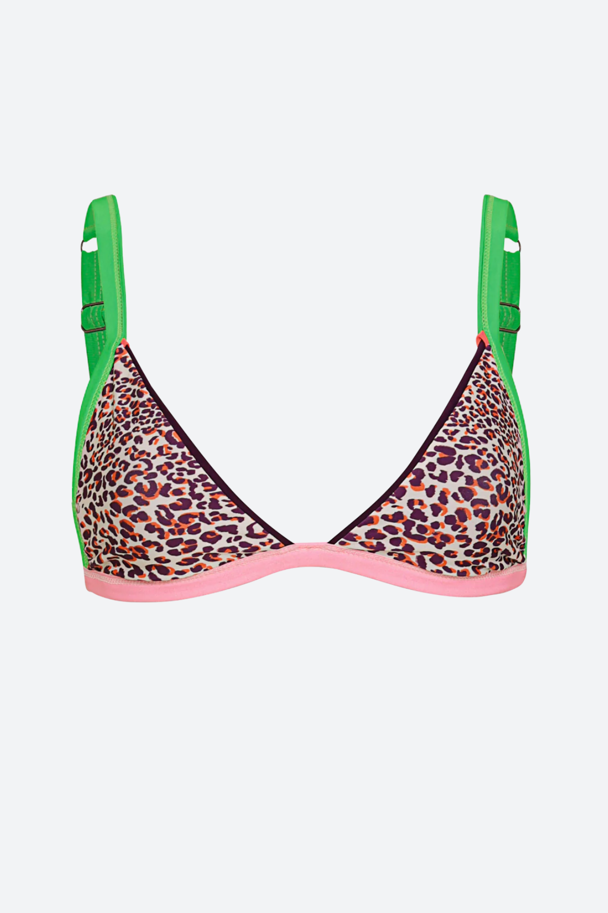Maaji Ripple Bikini Top in Burgundy