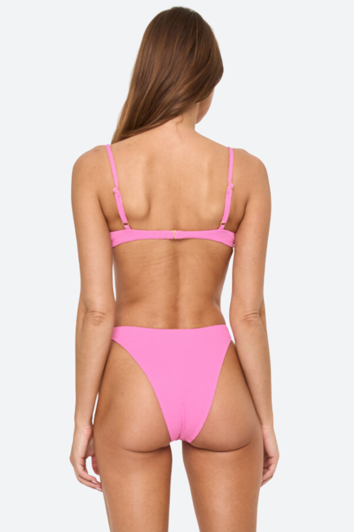 L*Space Leilani Bottom Bitsy in Hottest Pink
