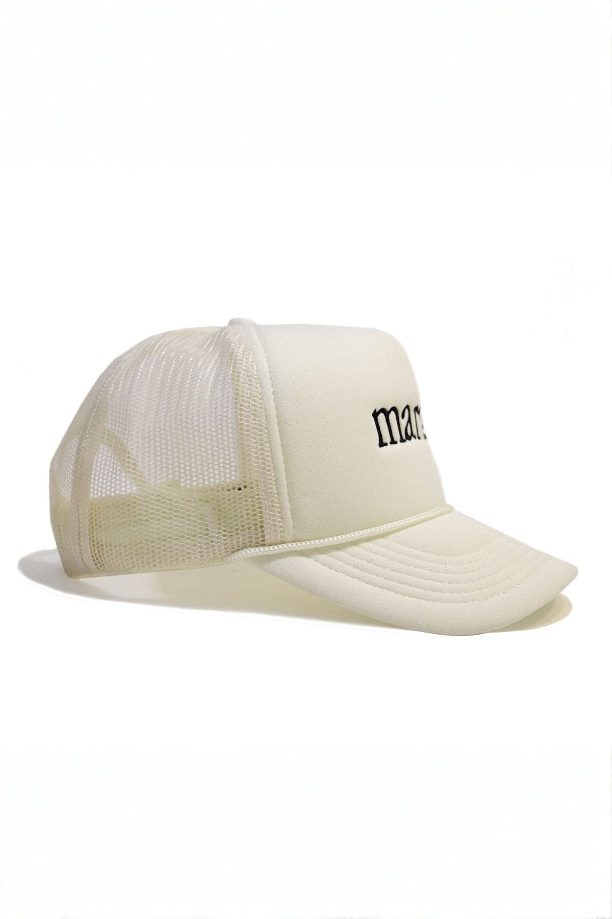 Motel Margarita Margs. Trucker Hat in Bone