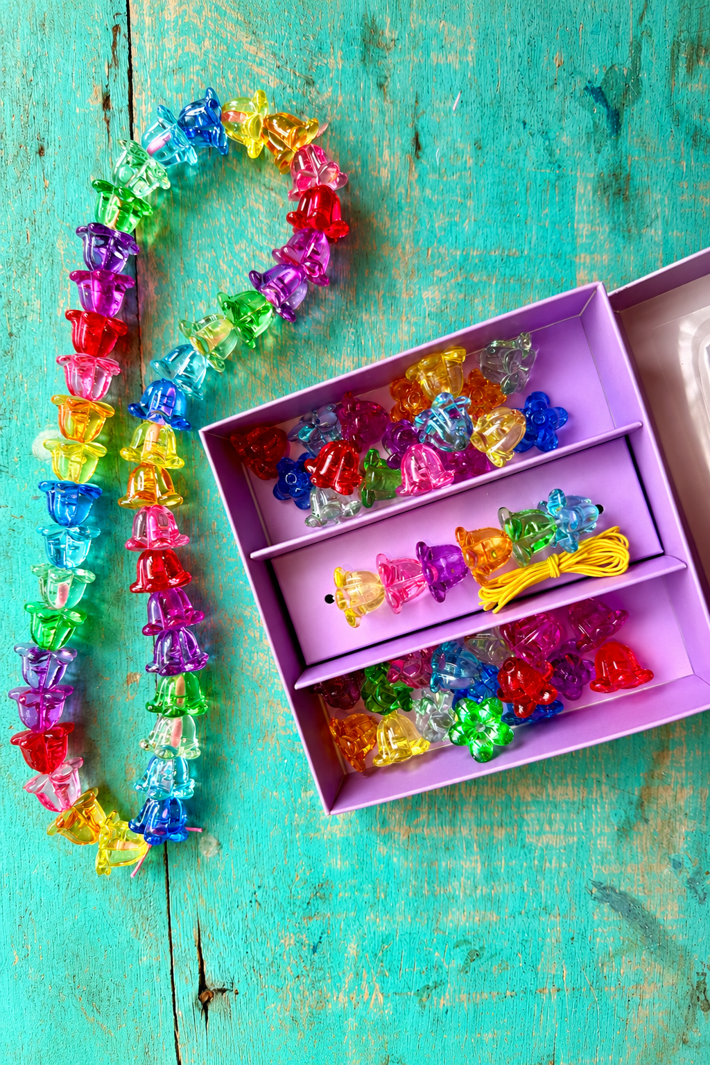 Kailua Beads The OG Lei Kit™ - Crown Flower: Anuenue