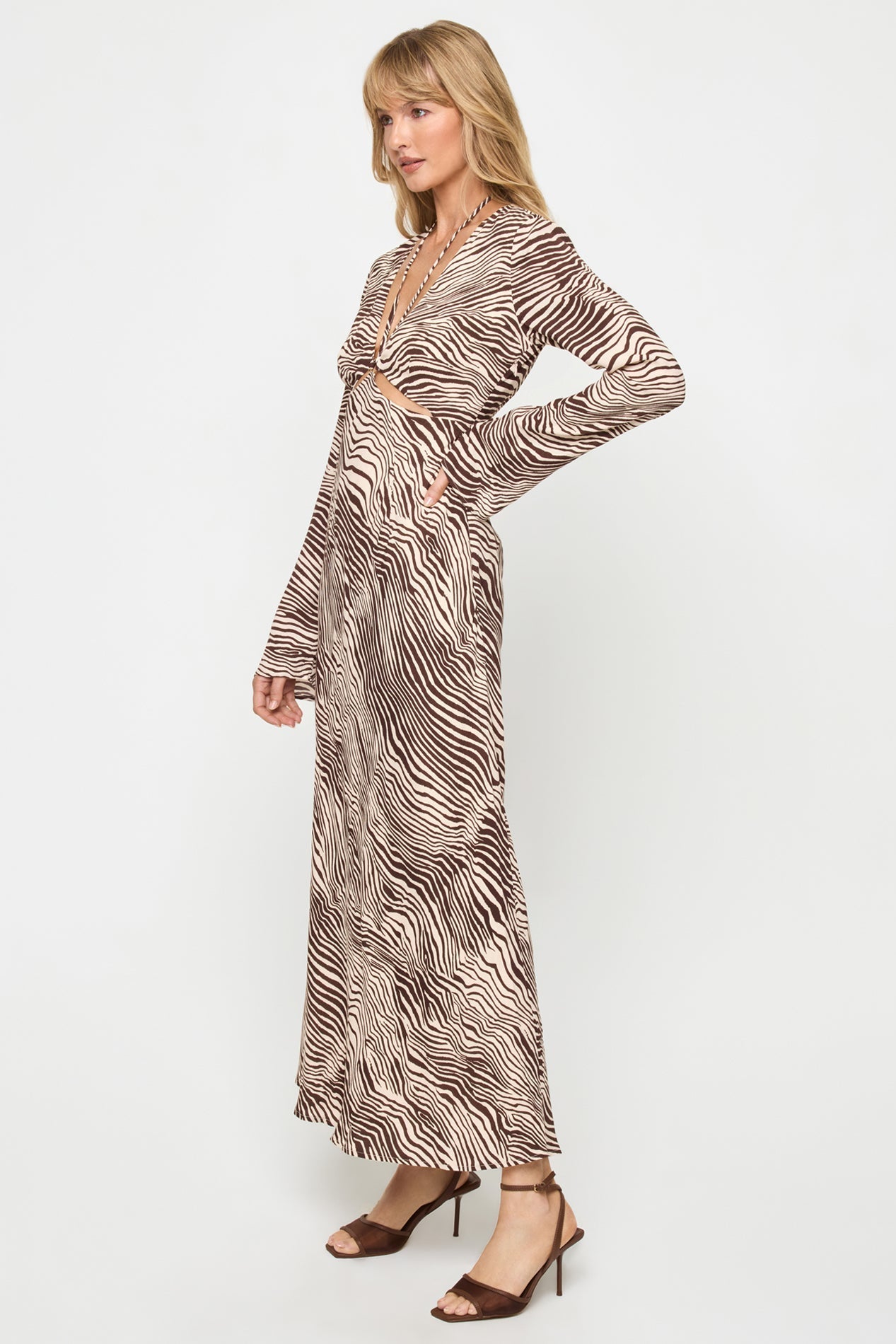 L*Space Say When Maxi Dress in You're an Animal, additional view | Bikinibird
