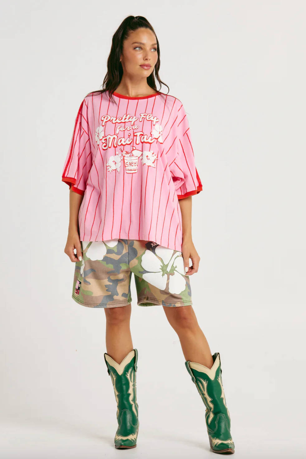 Sabbi The Mai Tai Tee - Pink