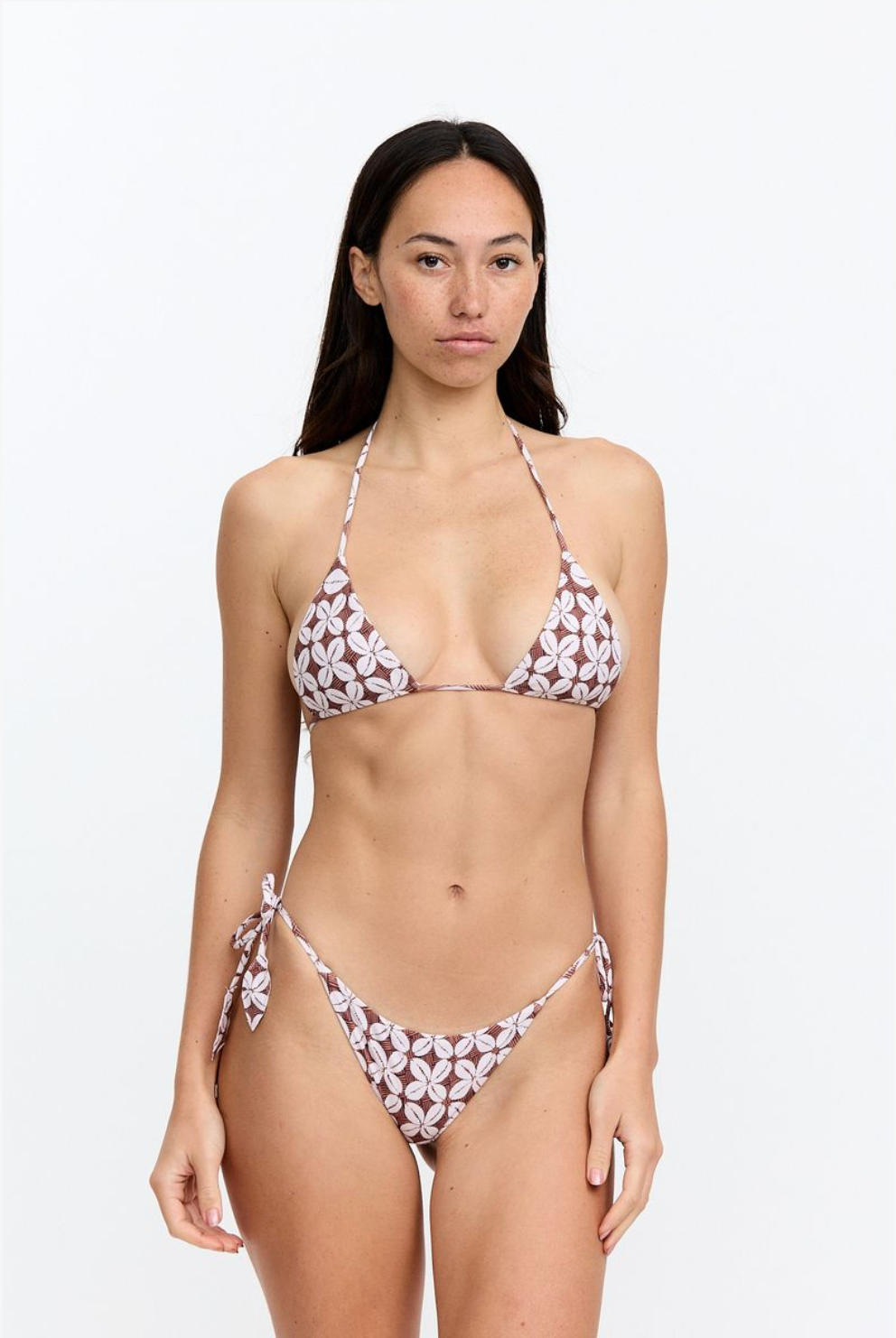 Benoa Swim Mariko Top in Cowrie Basket