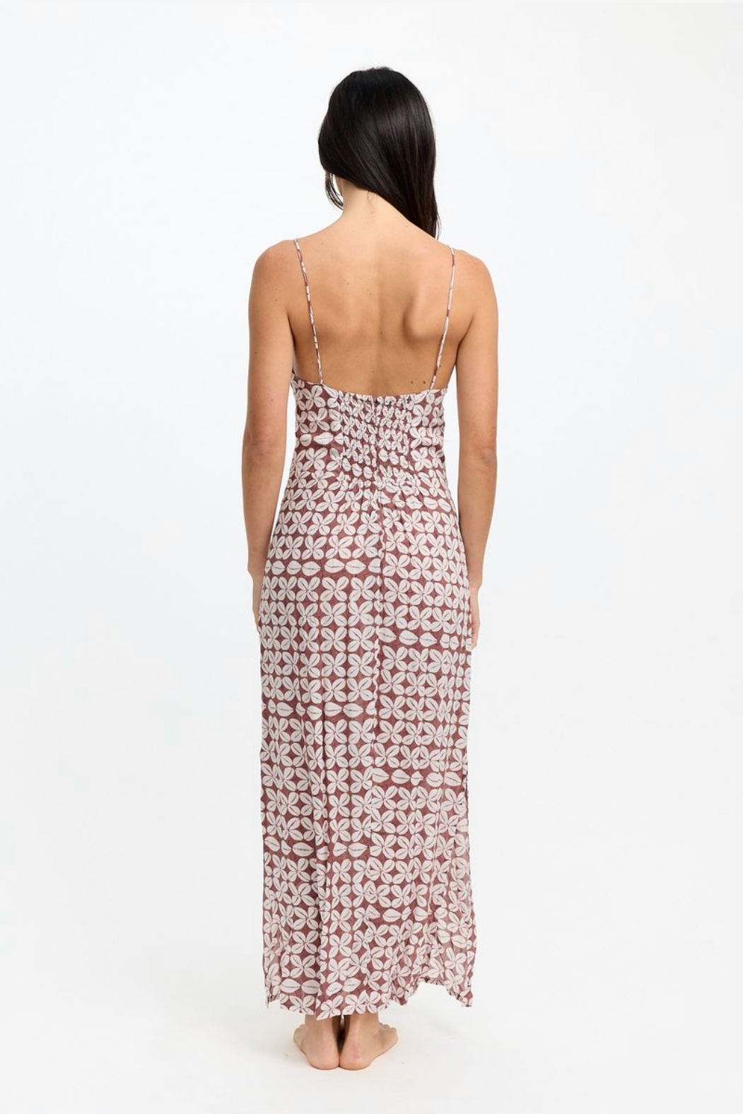 Benoa Swim Leilani Maxi Dress in Cowrie Basket