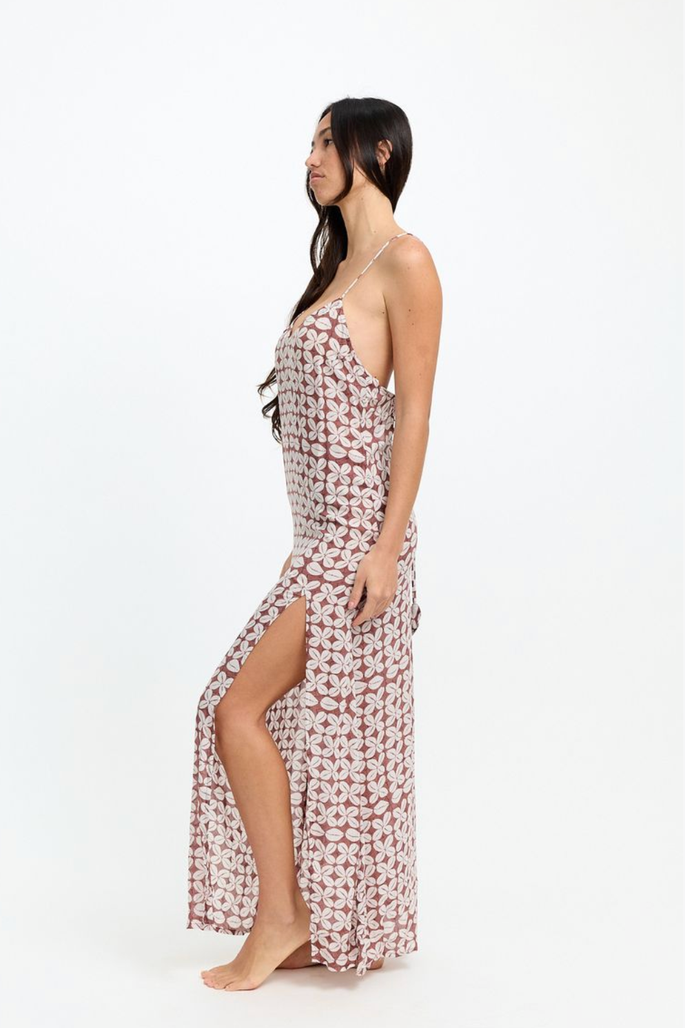 Benoa Swim Kahea Dress in Cowrie Basket