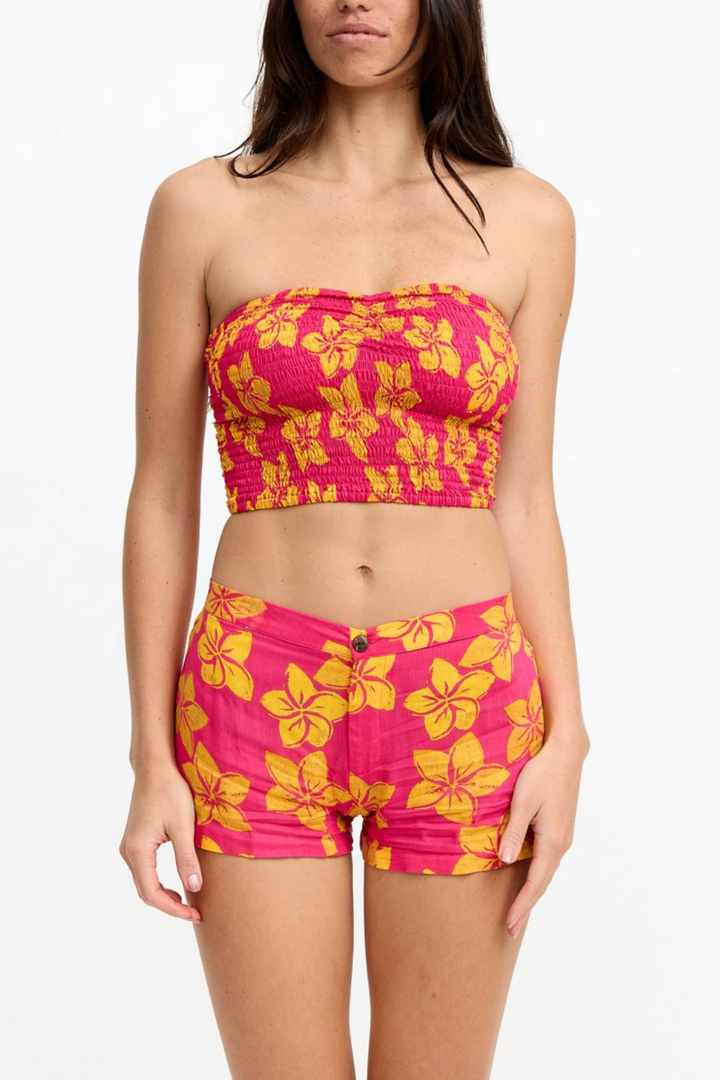 Benoa Swim Namika Tube Top in Spring