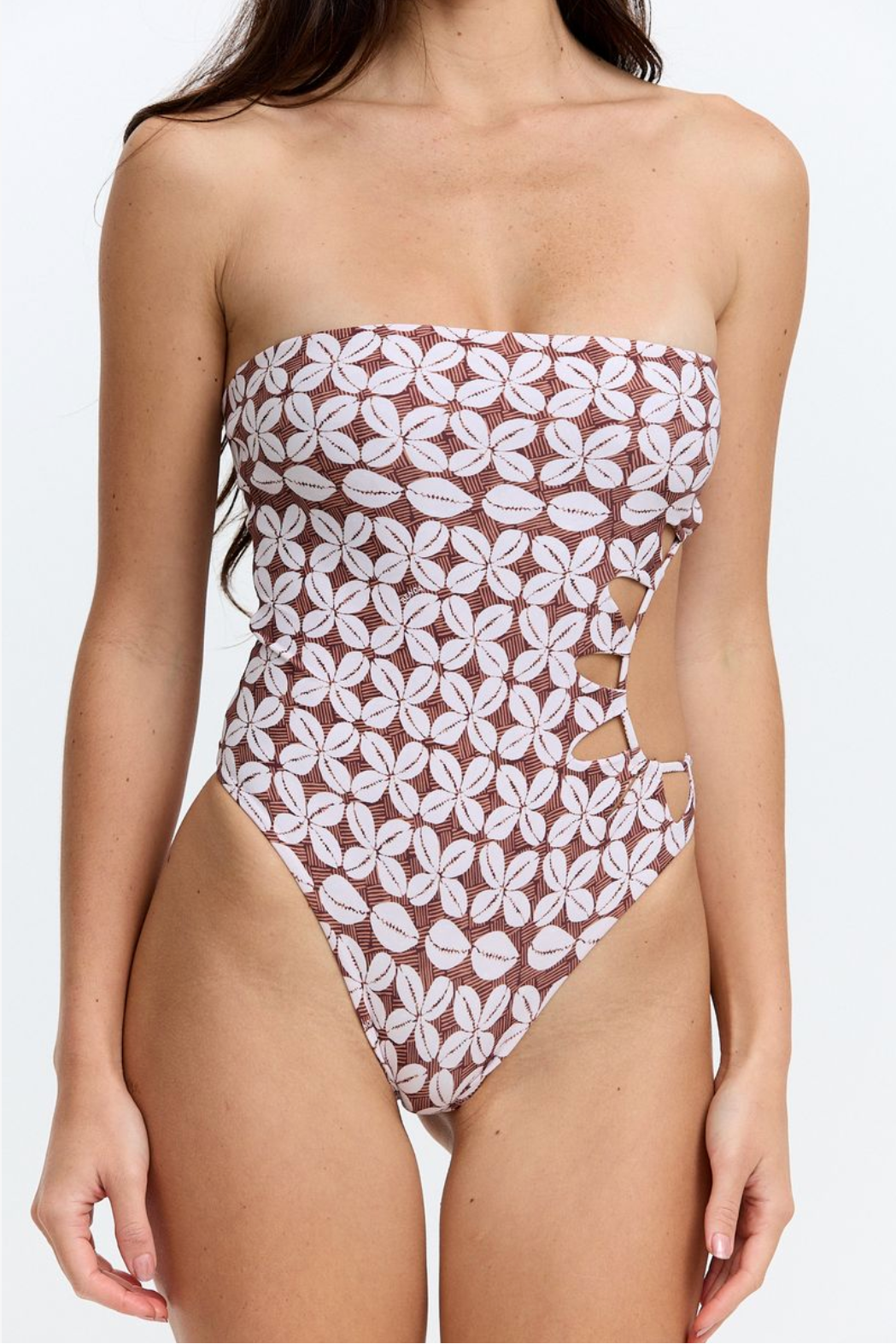 Benoa Swim Sunny One Piece in Cowrie Basket